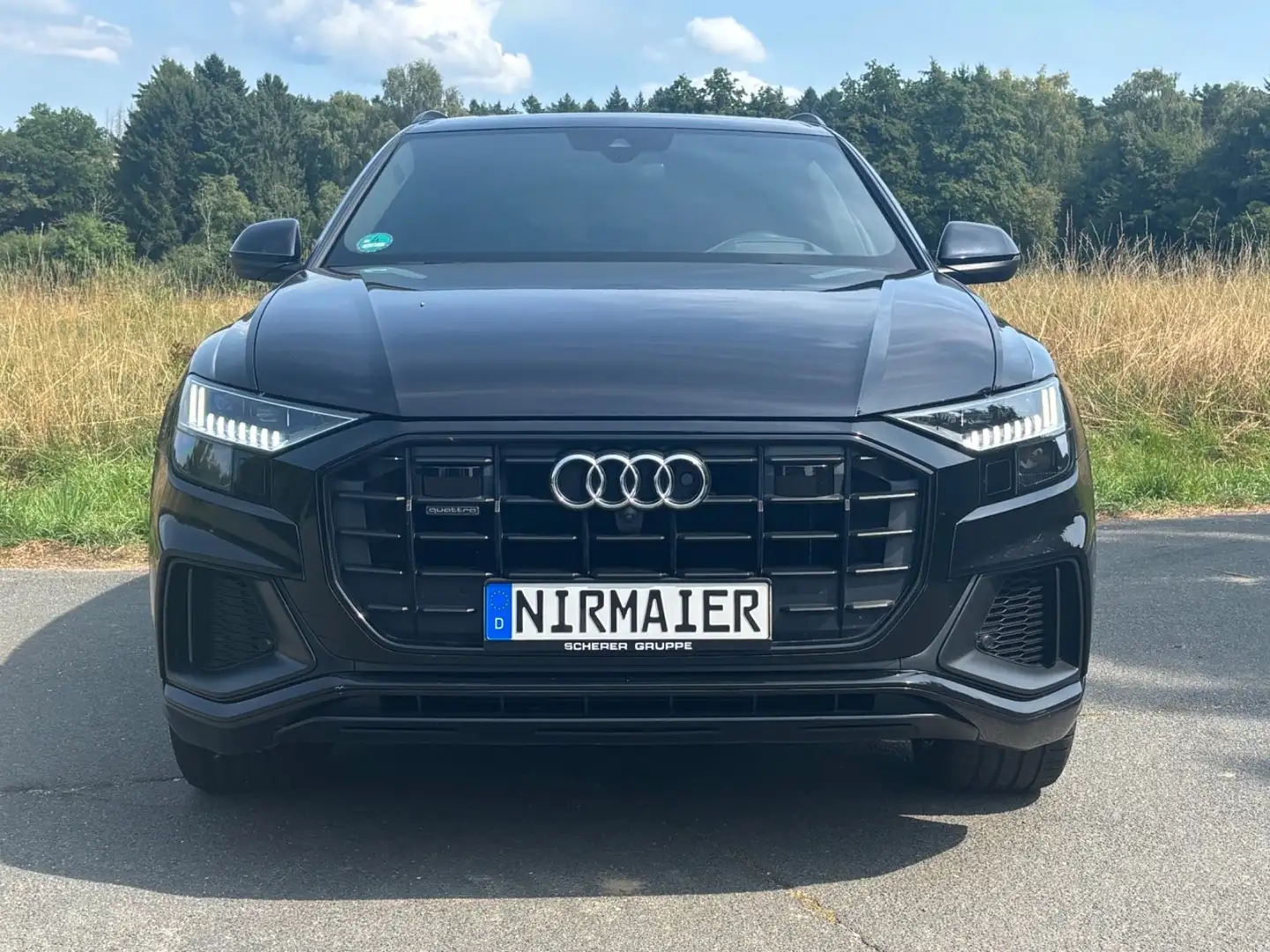 Audi Q8 50 TDI S-LINE, LED, AHK, 360, LUFT, VOLL Noir - 2