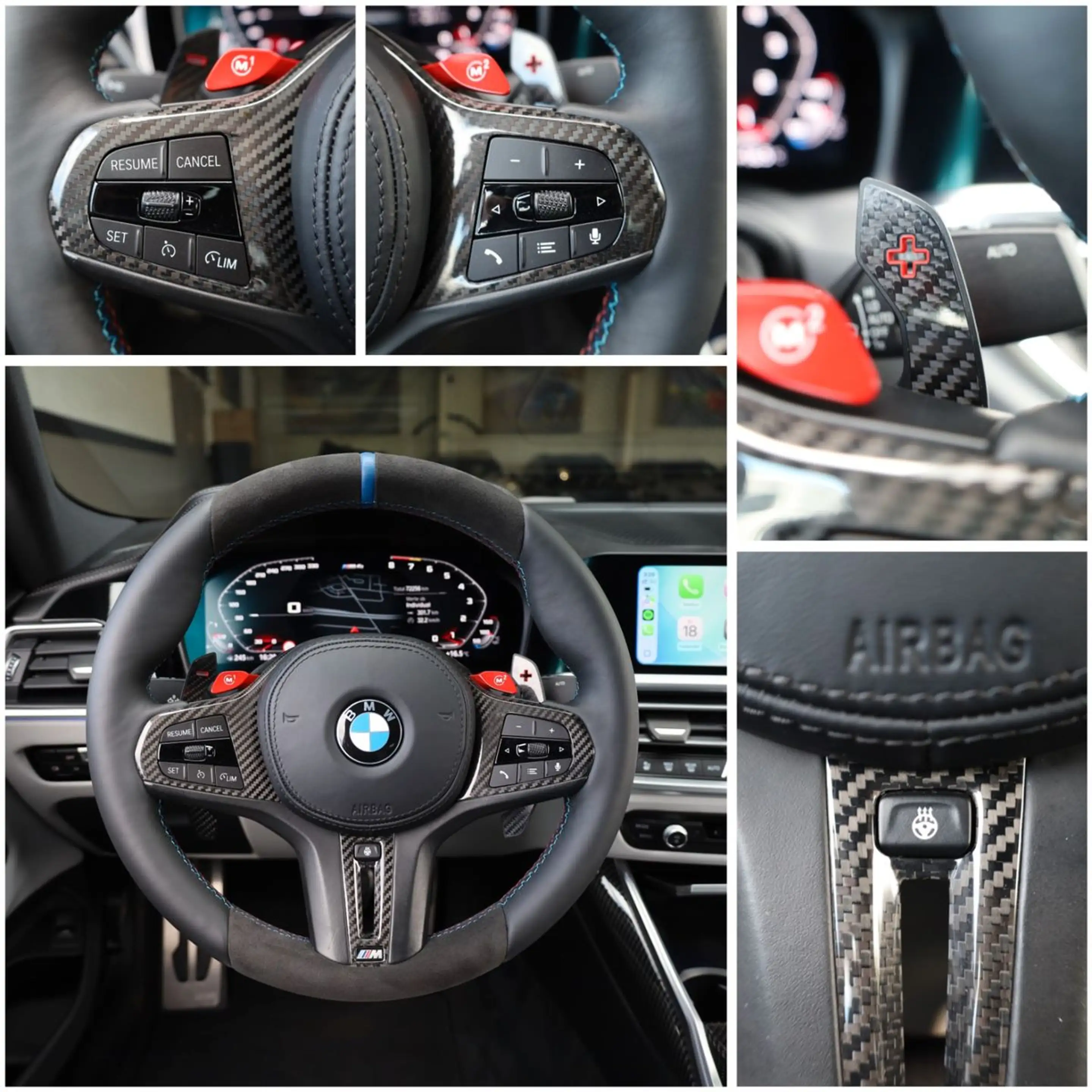BMW M4 Competition/HUD/SHZ/SBL/LHZ/HK/RFK/TTW/R19*20 — photo 12