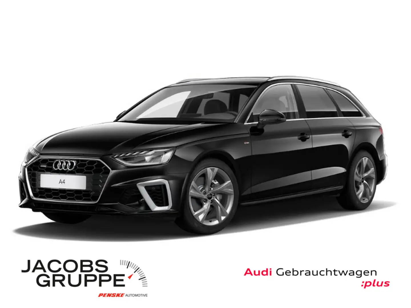 Audi A4 Avant 40 TDI quattro S line Pano*LED*AHK * Schwarz - 1