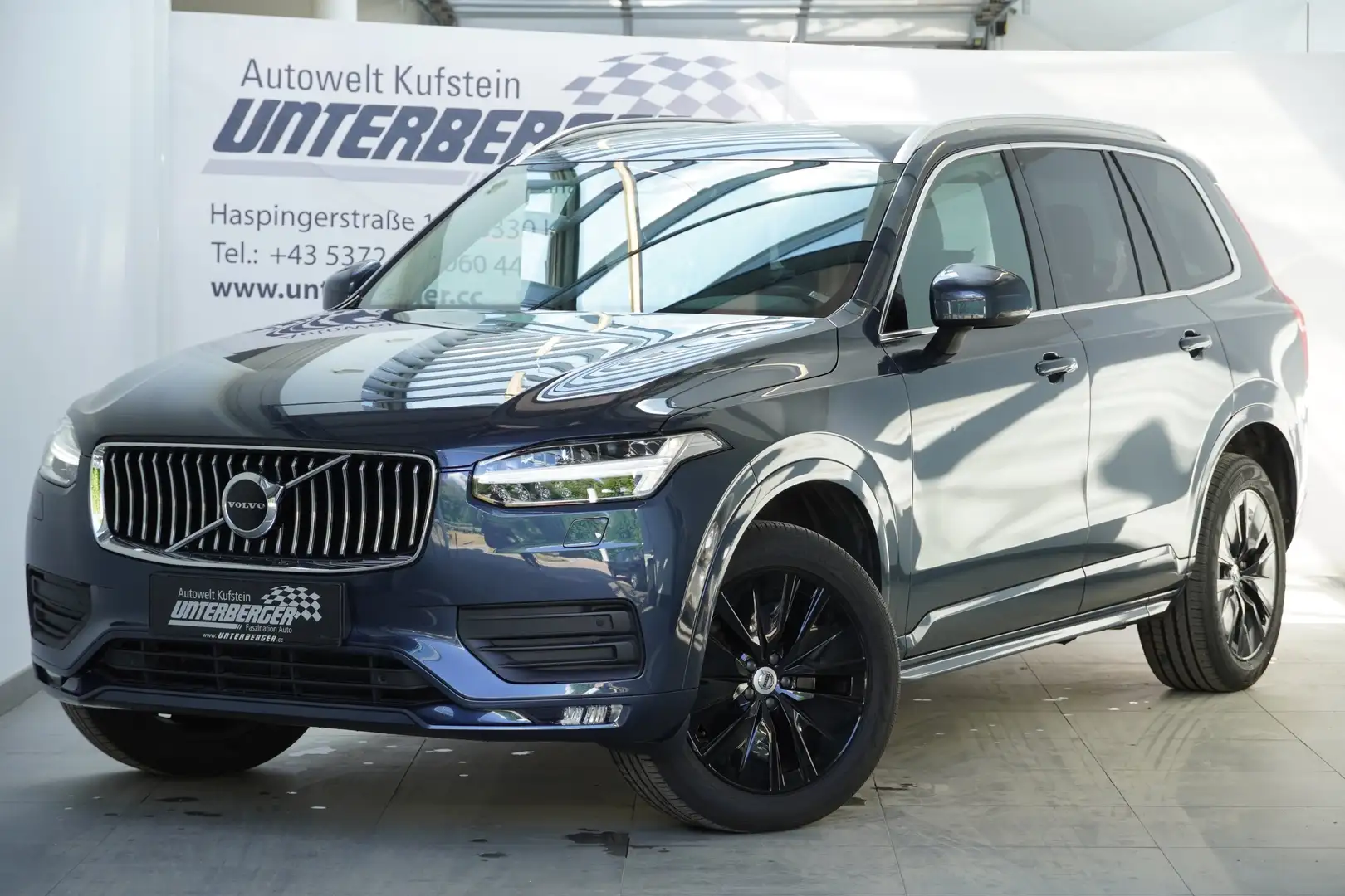 Volvo XC90 LED Standhzg. RFK Tempomat el. Sitze PDC Blau - 1