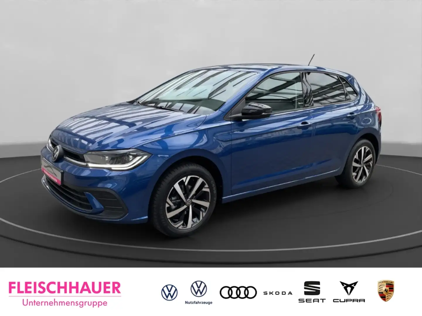 Volkswagen Polo VI 1.0 TSI Move Navi Digitales Cockpit LED Fernl. Bleu - 1