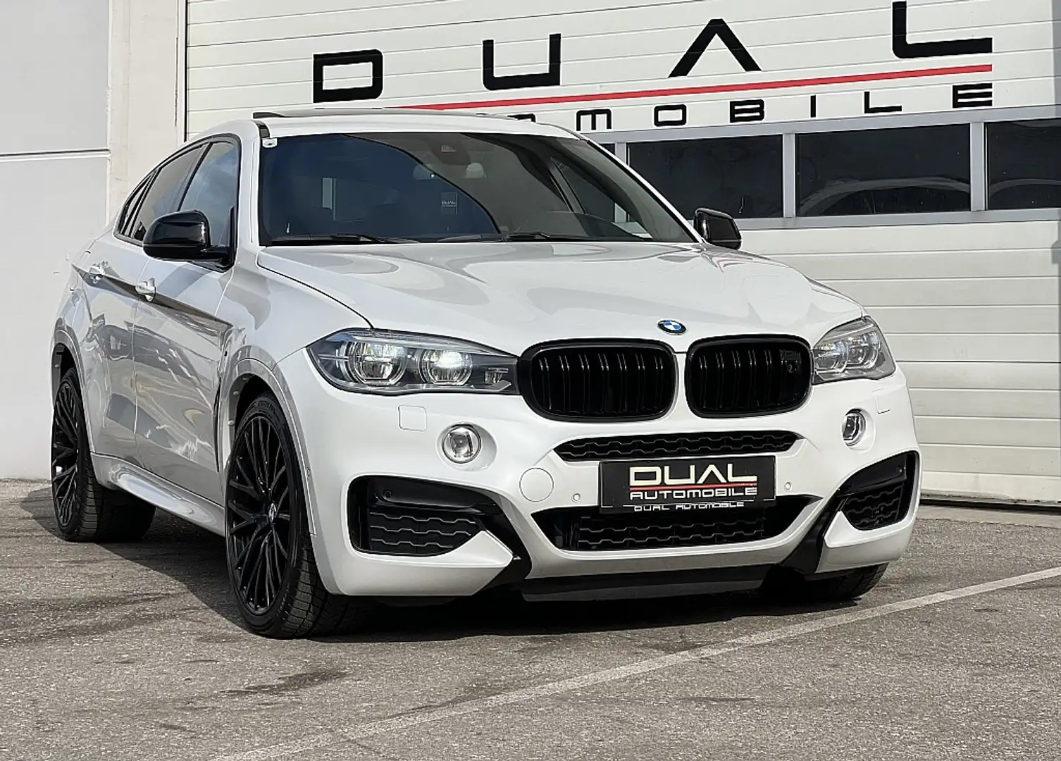 BMW X6 M 50d Aut.|M-PAKET|LED|AHK|AKTIVE SOUND|H&K Weiß - 2