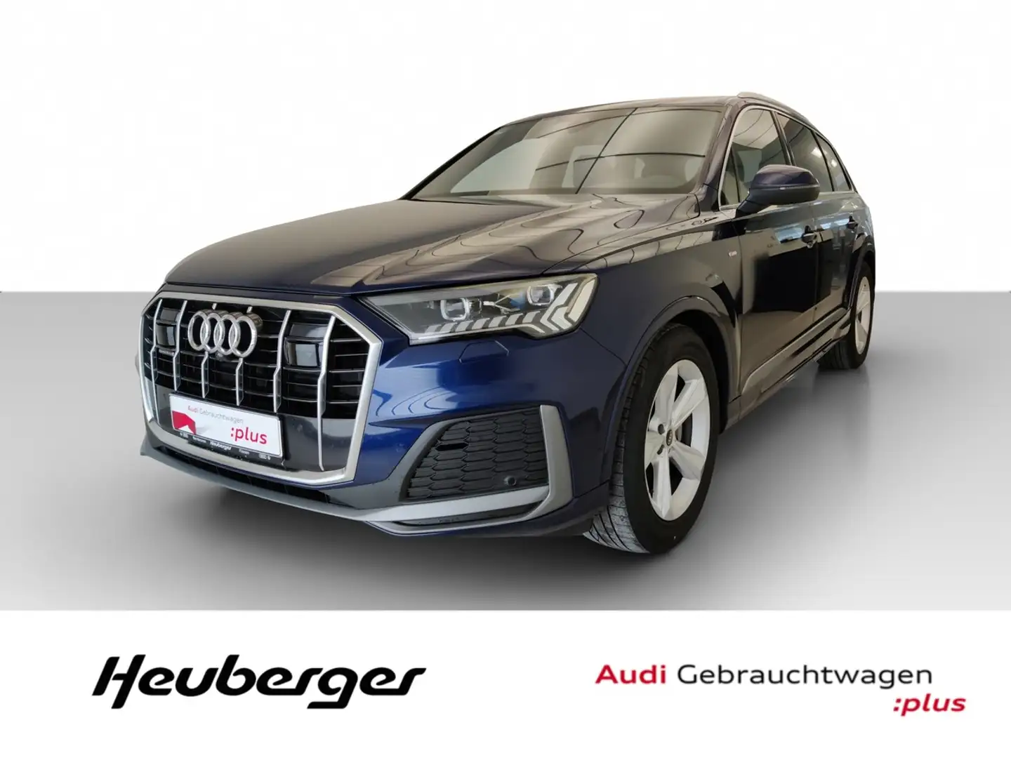 Audi Q7 50 TDI quattro tiptronic S line, ACC, Luftfahr. Blau - 1