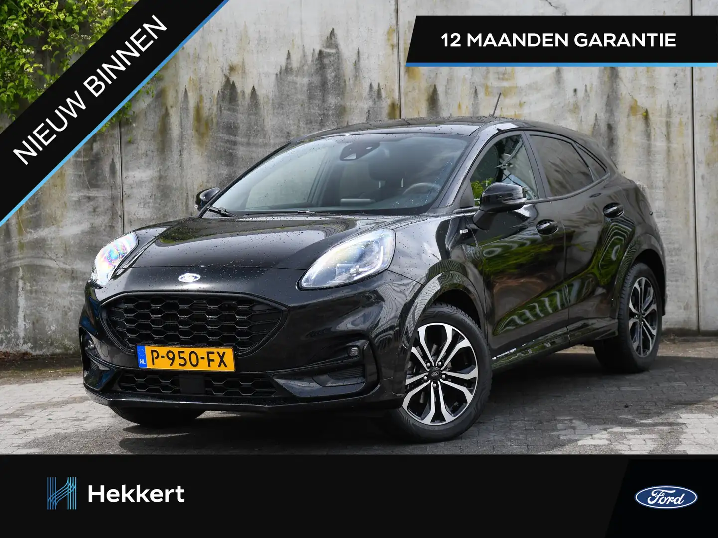 Ford Puma ST-Line 1.0 EcoBoost Hybrid 125pk PDC ACHTER | NAV Zwart - 1