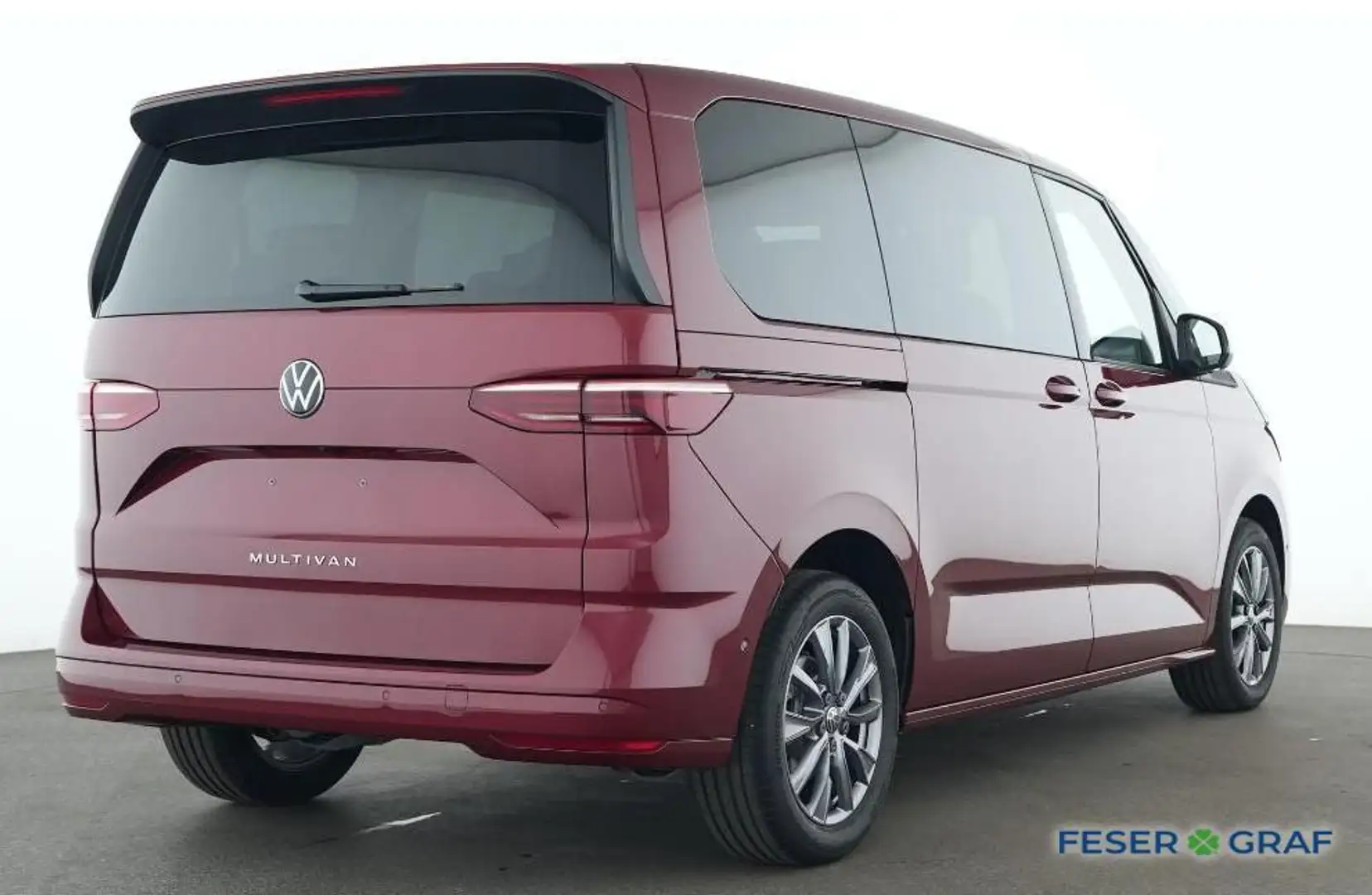 Volkswagen T7 Multivan Life, KÜ, 2.0 TDI, 150PS Rot - 2