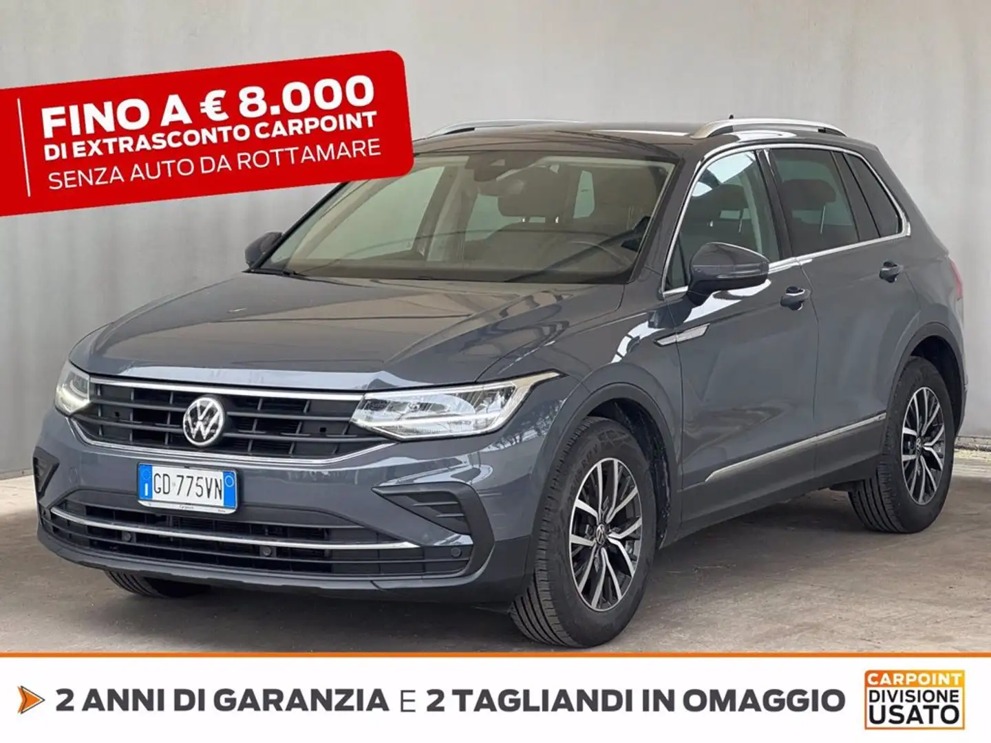 Volkswagen Tiguan 1.5 tsi life 150cv Gris - 1