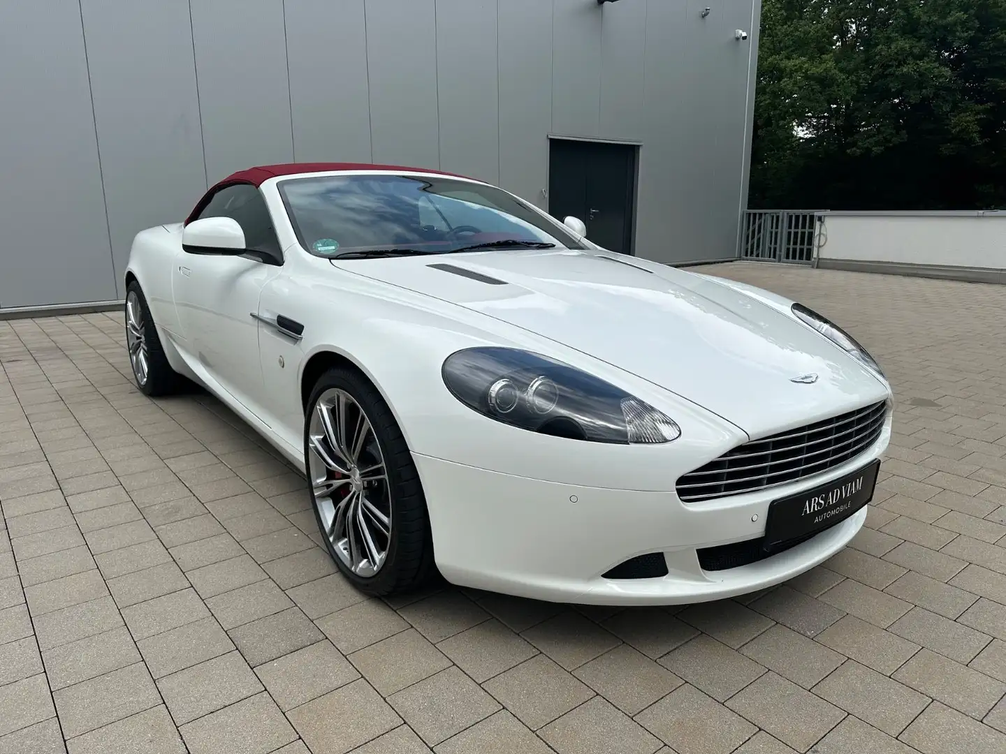 Aston Martin DB9 Volante 6.0 Touchtronic Blanco - 2