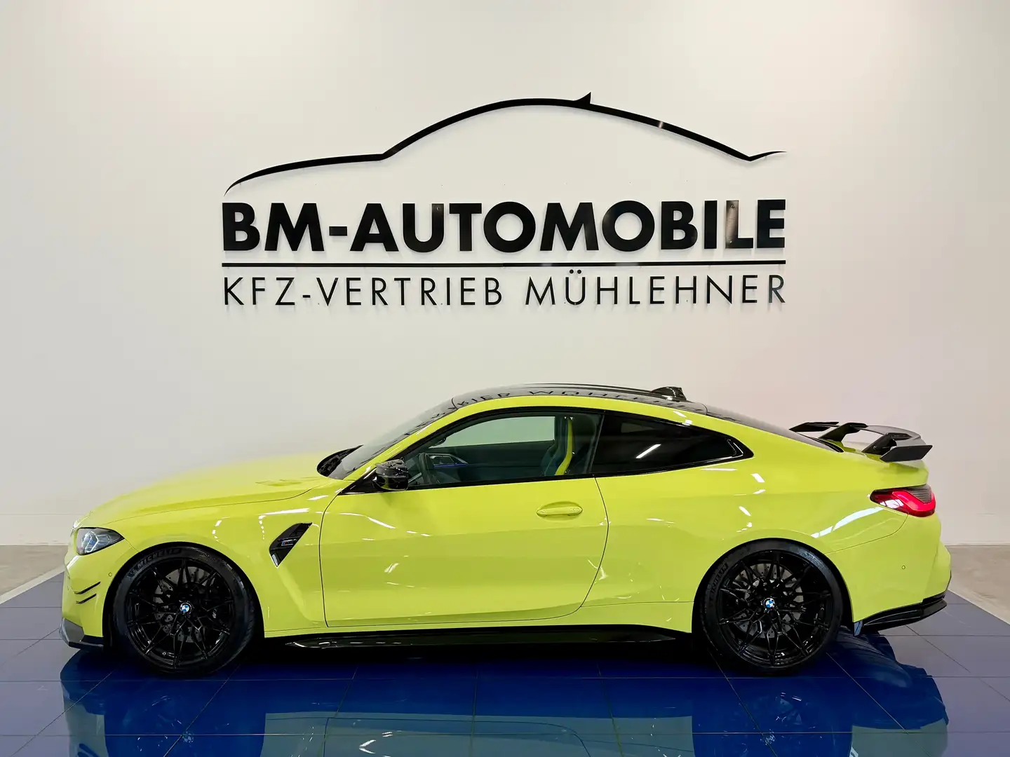 BMW M4 M4 Competition xDrive,Schalensitze,M-Perf.-Carbon Geel - 1