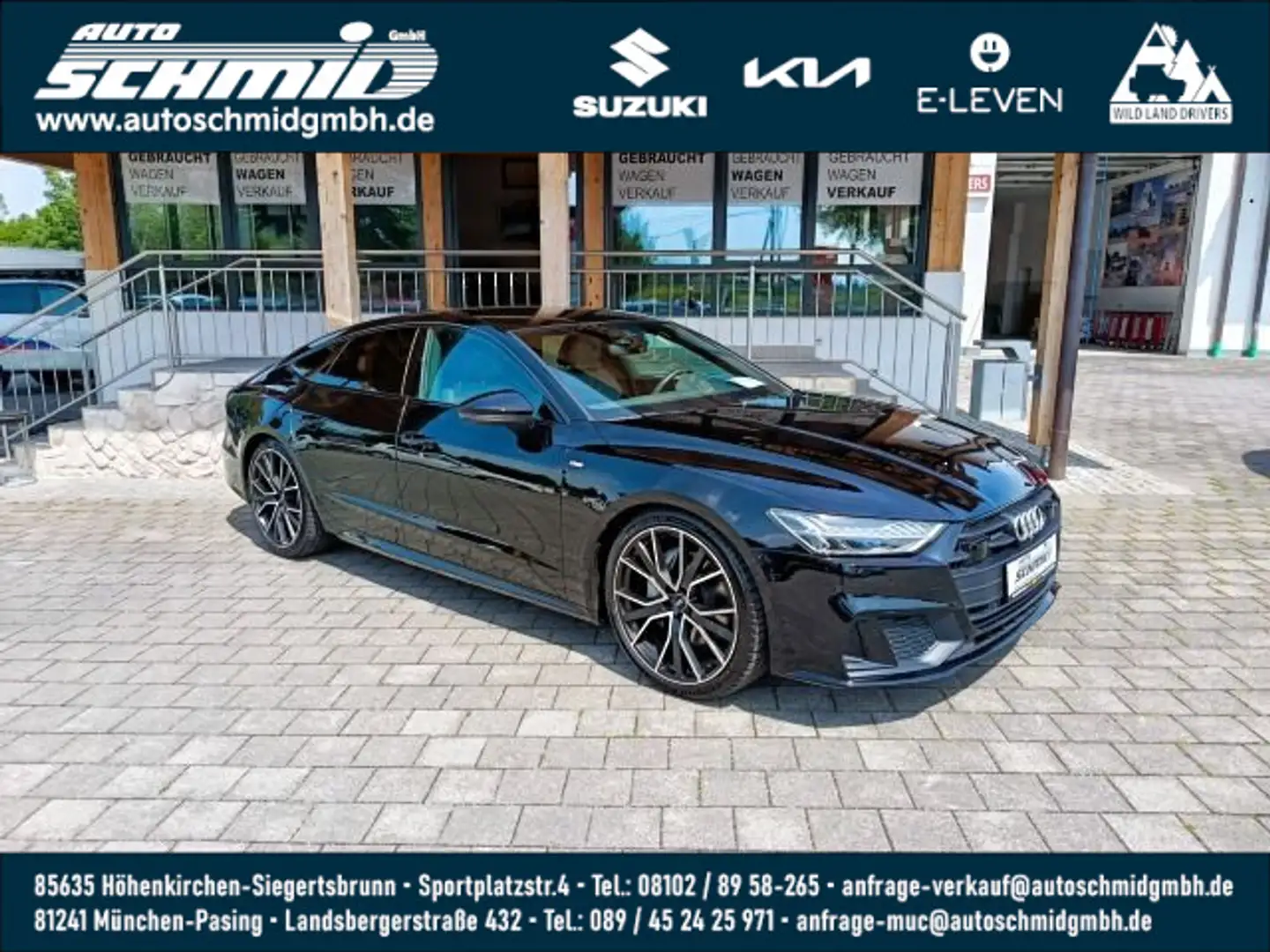 Audi A7 TDI quattro|S Line+|HUD|21"|MATRIX| Noir - 1