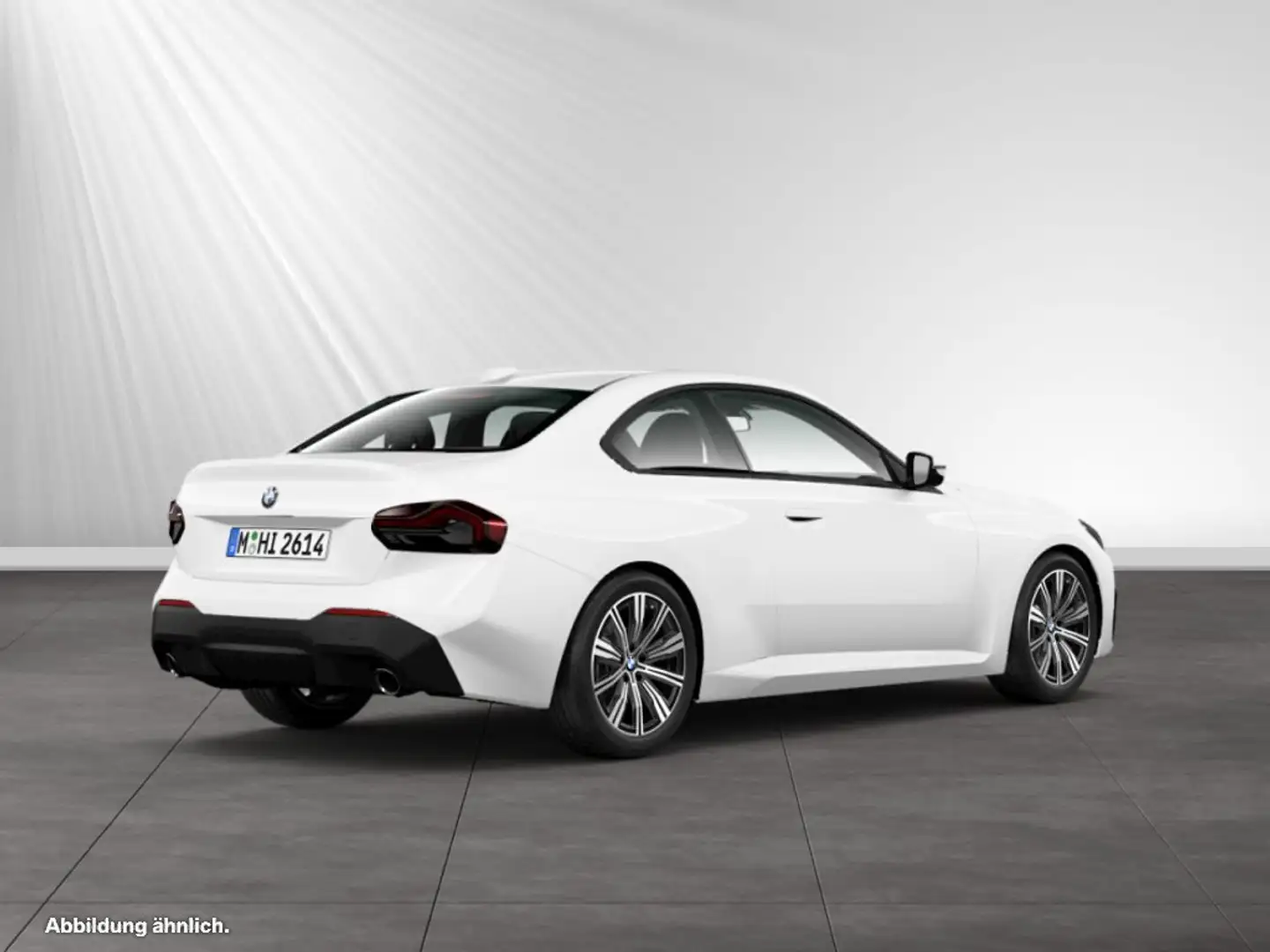 BMW 218 i Coupé Live Cockpit+|PDC|Autom.|Lenkradh. Weiß - 2