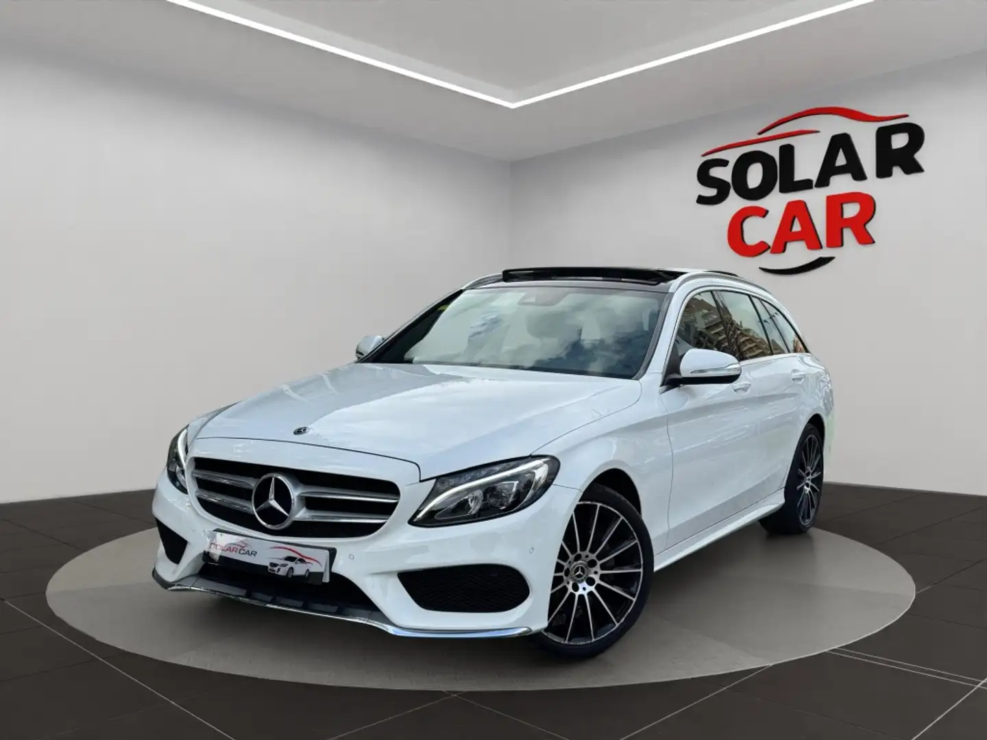 Mercedes-Benz C 220 Estate 220d 9G-Tronic Blanco - 1