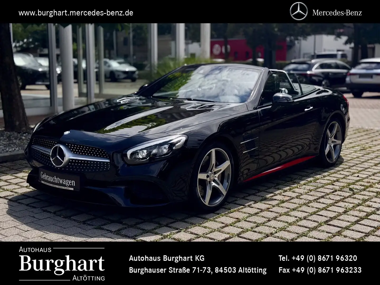 Mercedes-Benz SL 400 SL 400 AMG Line COMAND/PanoDach/ILS/Fahrassist LED Noir - 2