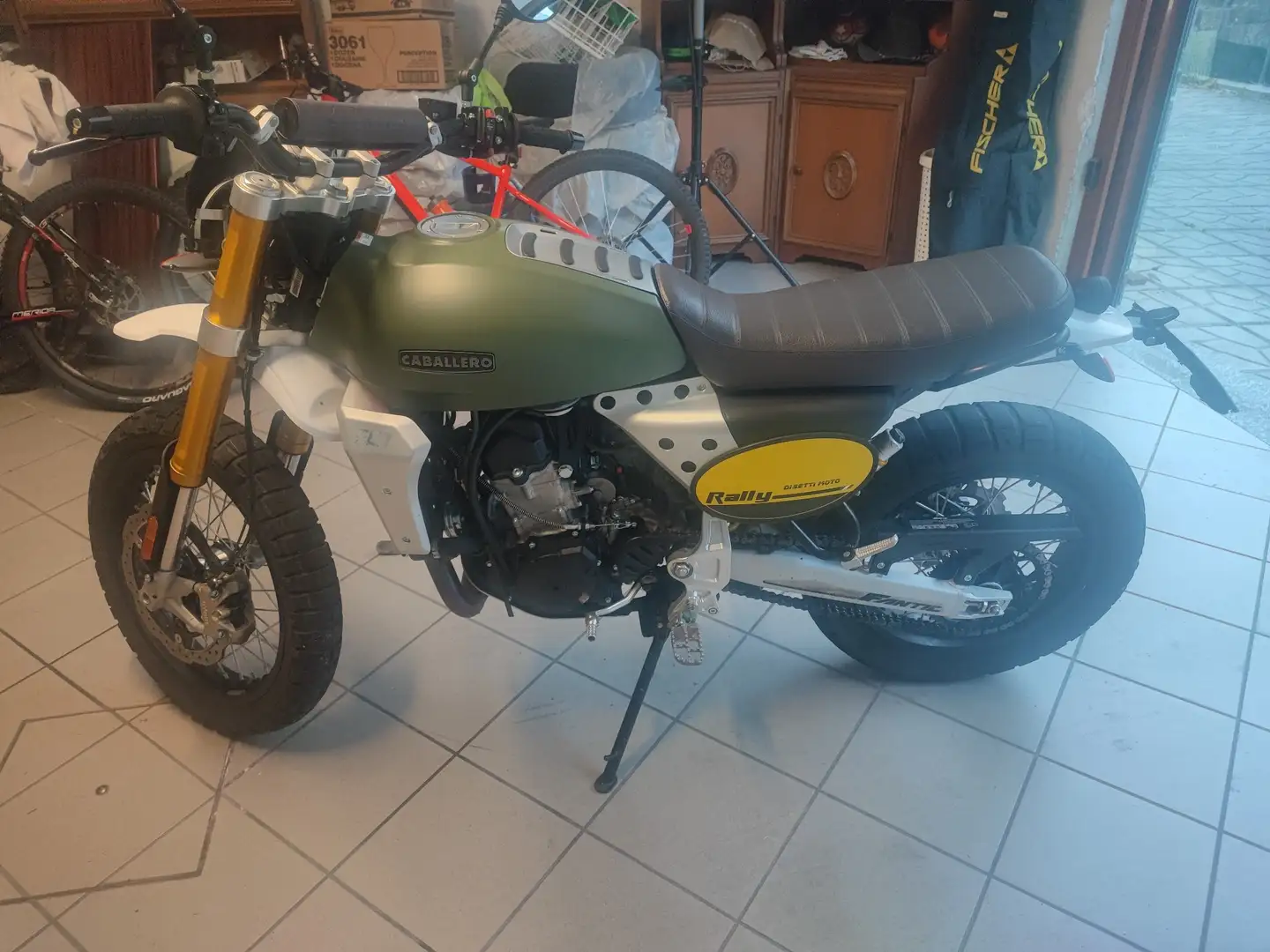 Fantic Caballero 500 RALLY Zelená - 1