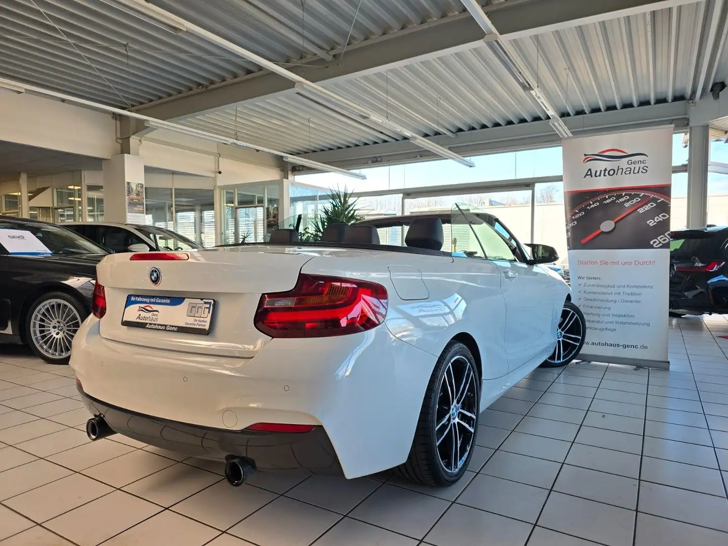 BMW 235 Cabrio HK Sound Bi Xenon Leder PDC Fehér - 2