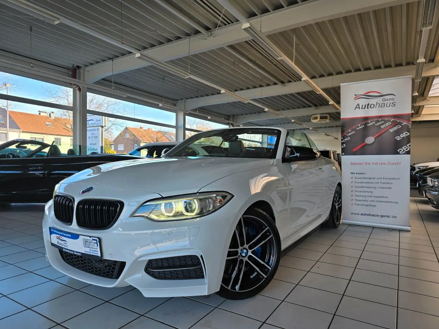 BMW 235 Cabrio HK Sound Bi Xenon Leder PDC Fehér - 1