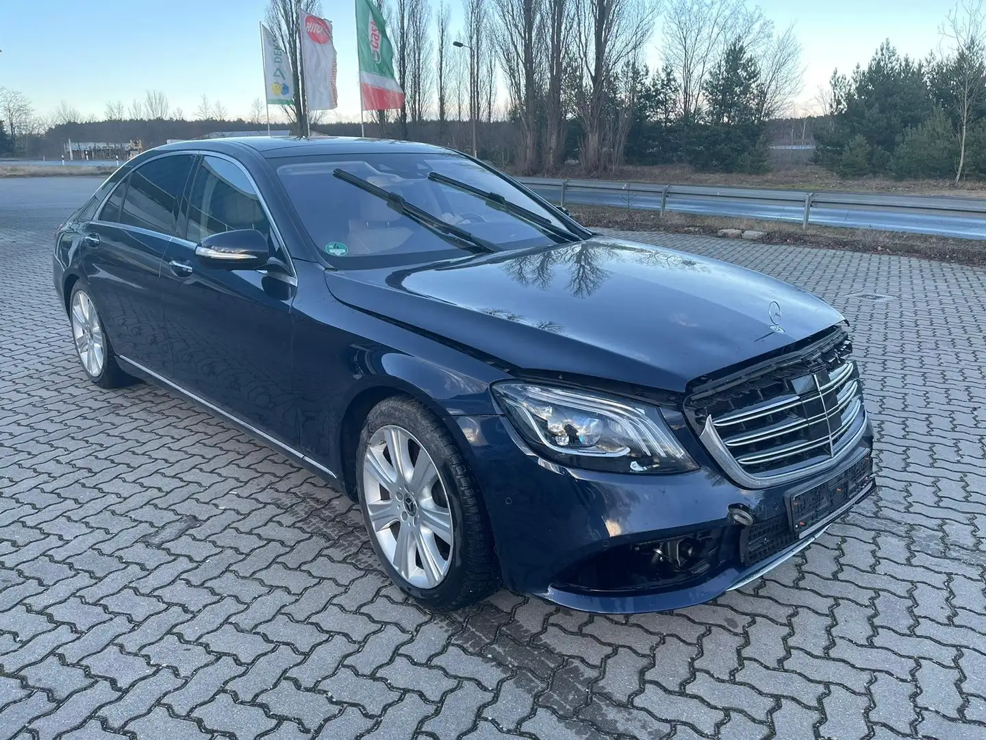 Mercedes-Benz S 450 S 450 4Matic Lang°Rückfahrkamera°Navi° Bleu - 2