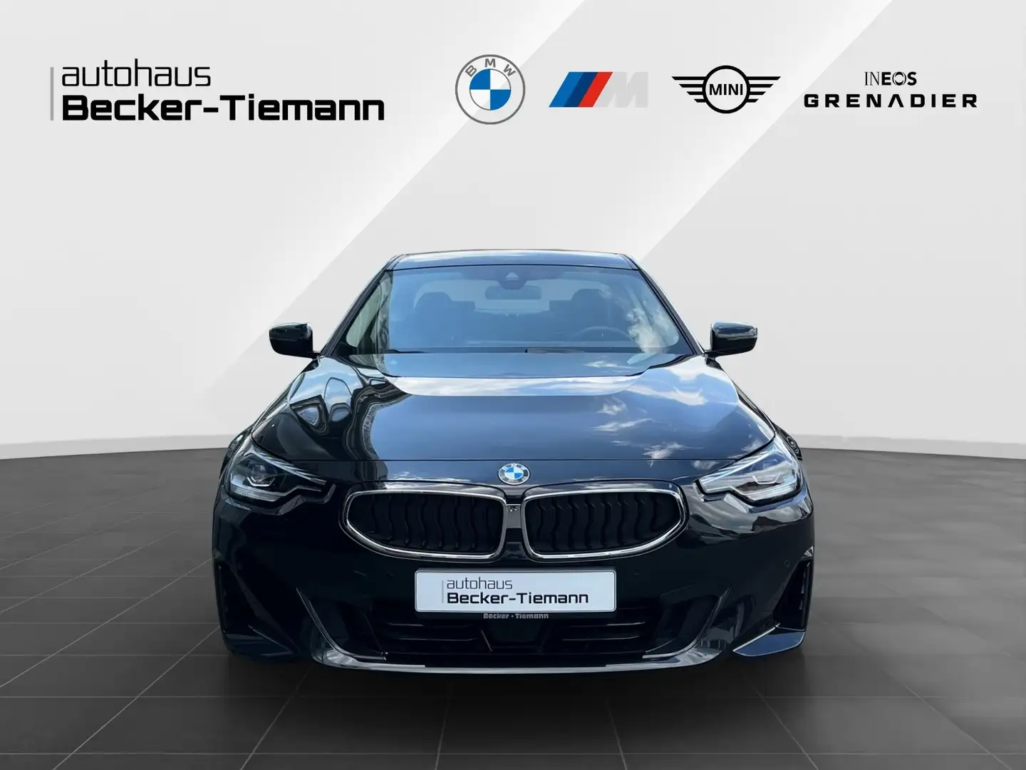 BMW 218 i Coupé |18 Zoll |Navi |LED |Shz |PDC |Widescreen Zwart - 2