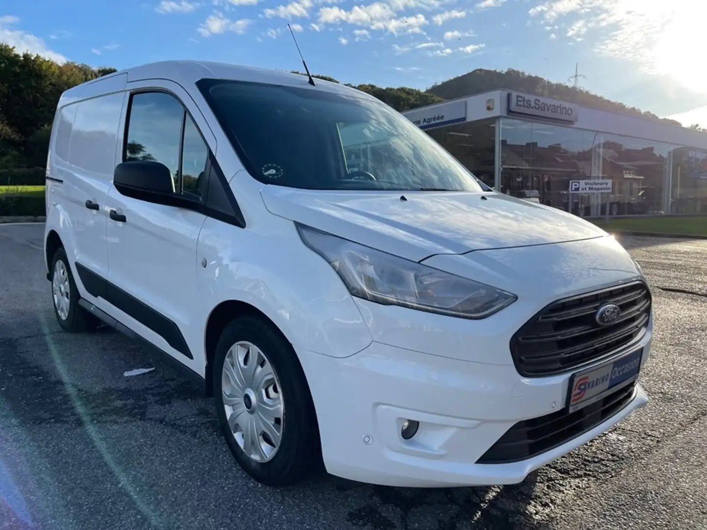 Ford Transit Connect 1.5 TDCI 120CH Blanc - 1