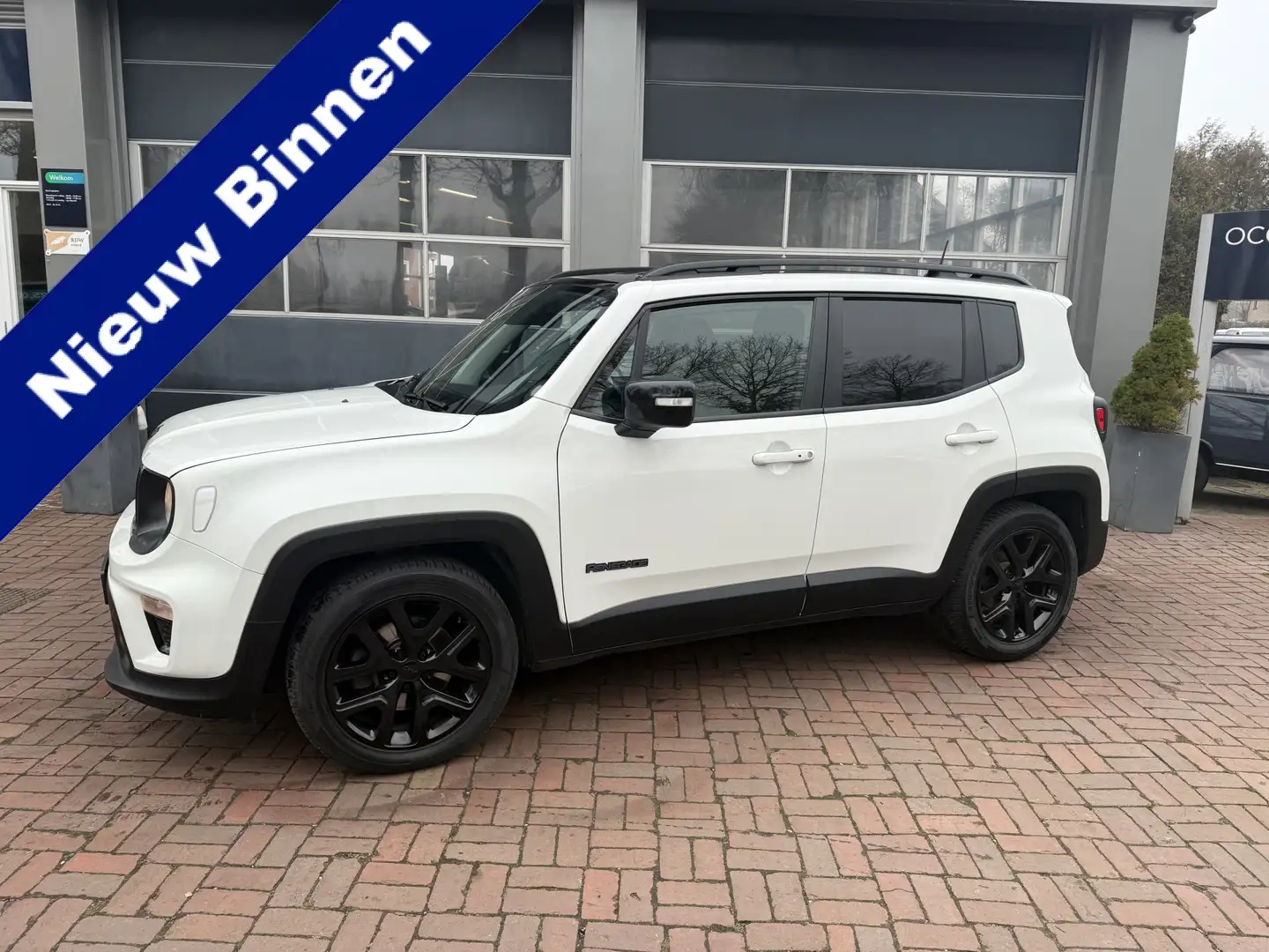 Jeep Renegade 1.3T Limited Automaat,Navi,Clima,18Inch,Stoelverwa Wit - 1