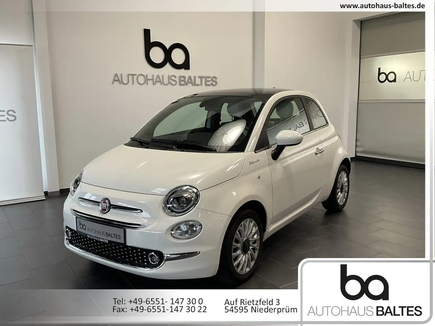 Fiat 500 500 1.0 Dolcevita Multi/Link/Tempo/PDC/Tech/Touch Weiß - 1