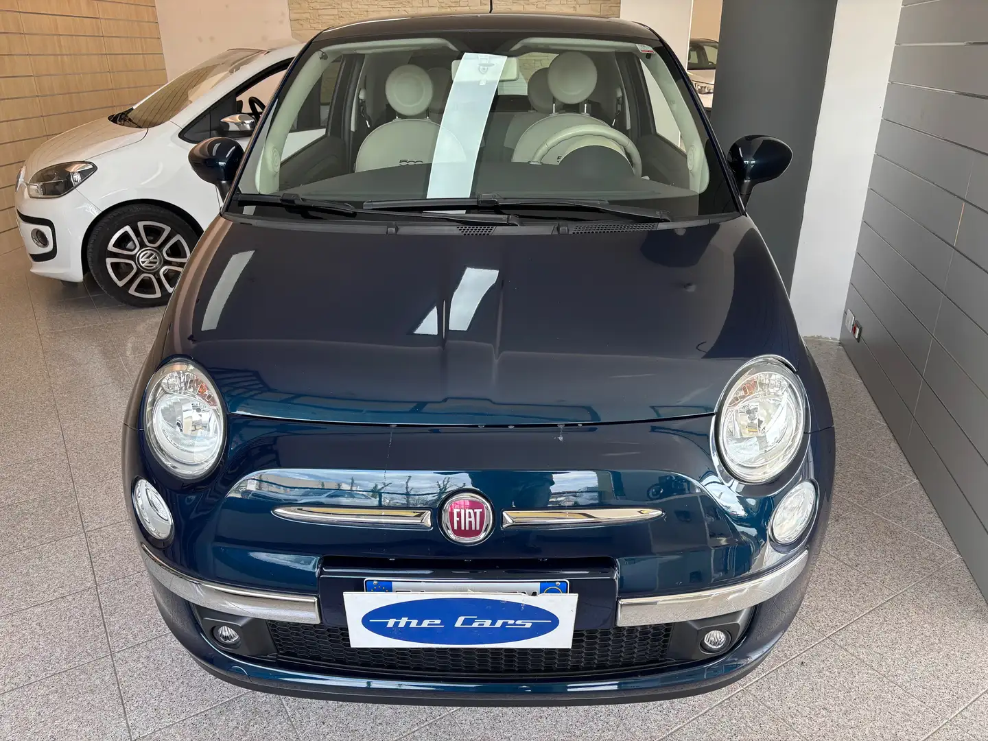 Fiat 500 500 1.2 easypower Lounge Gpl 69cv my14 Bleu - 1