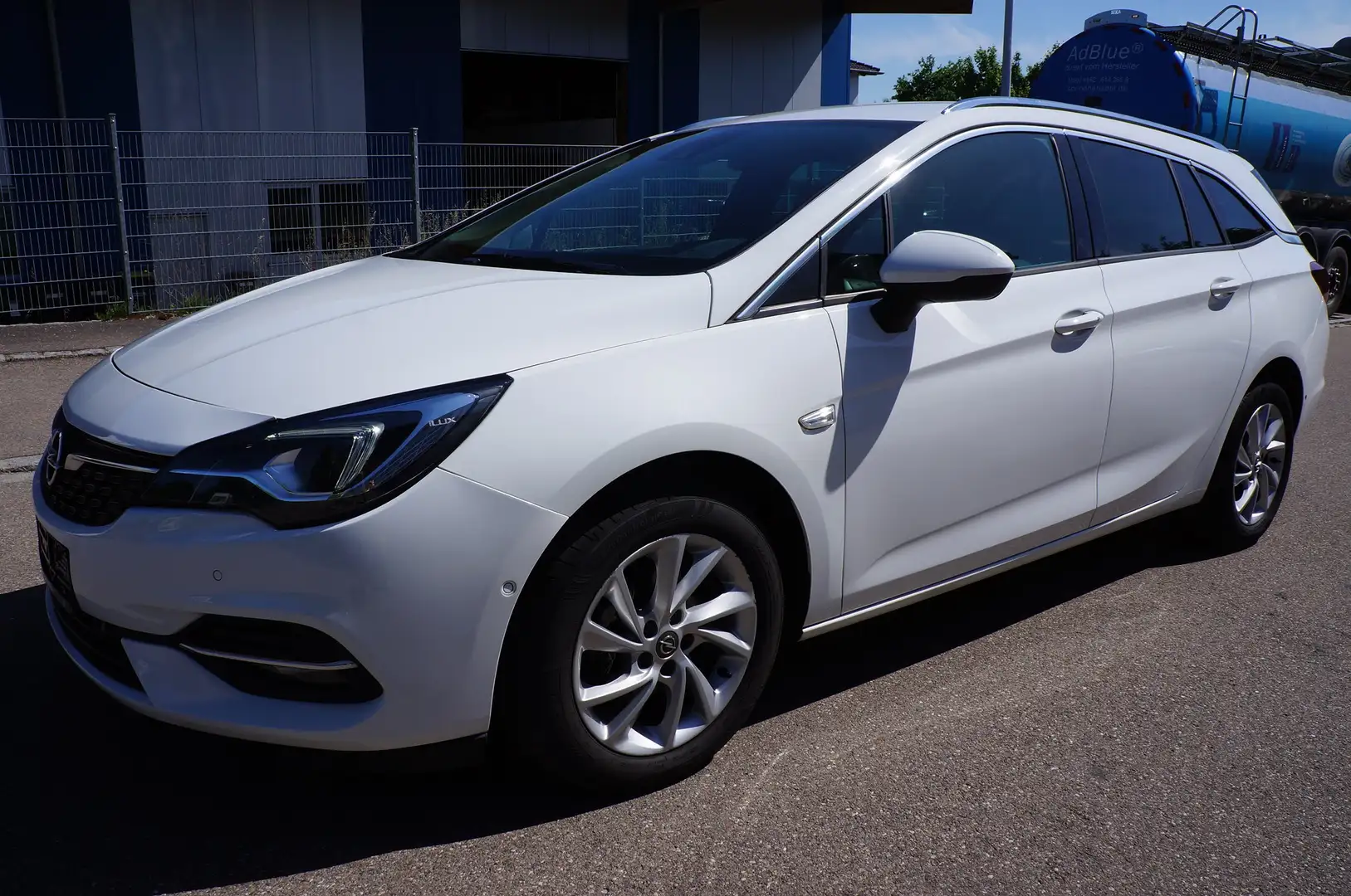 Opel Astra ST 1,5 ELEGANCE**LEDER**NAVI=LED=MASSAGE=E6 Blanc - 1