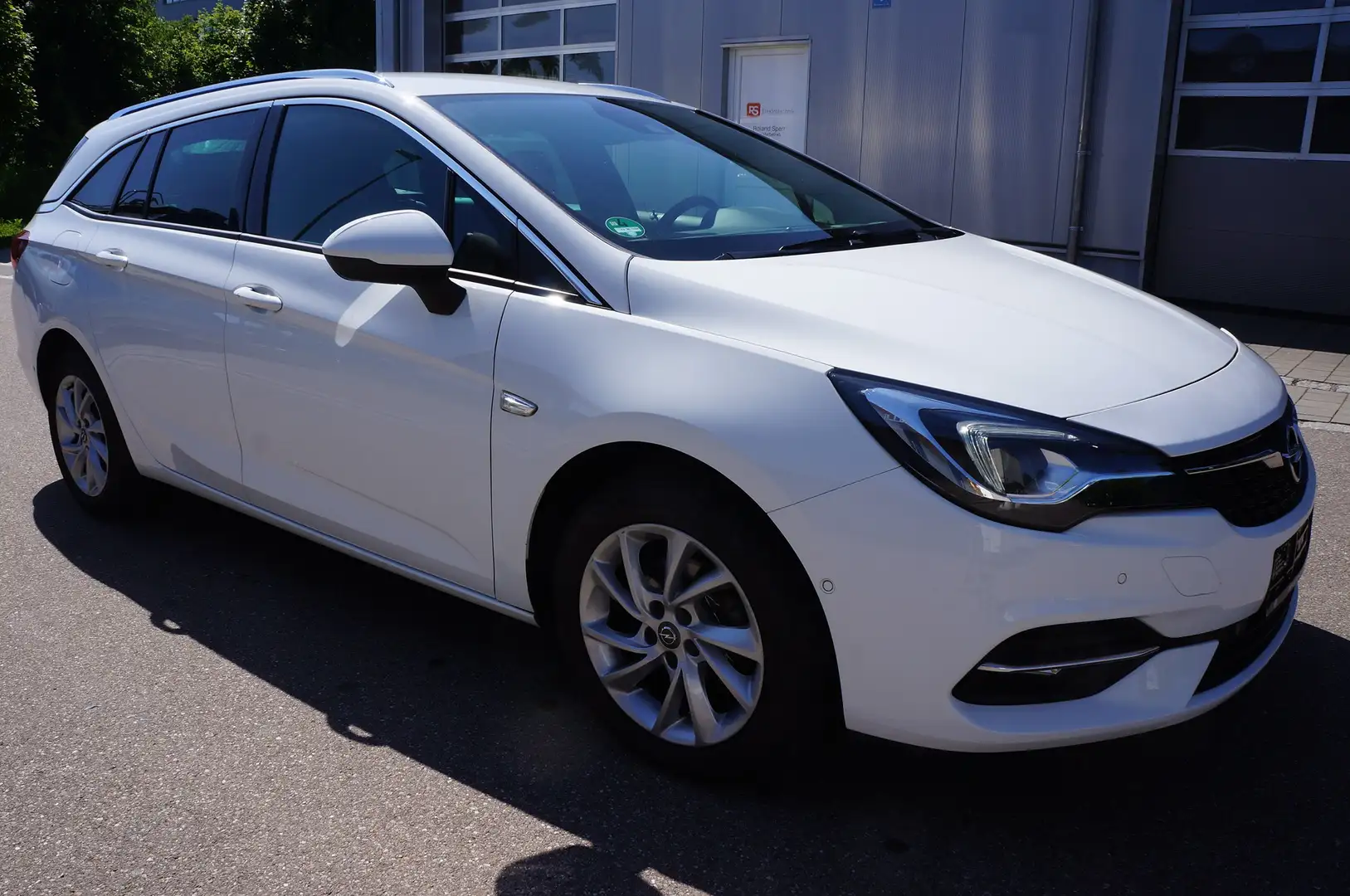 Opel Astra ST 1,5 ELEGANCE**LEDER**NAVI=LED=MASSAGE=E6 Blanc - 2
