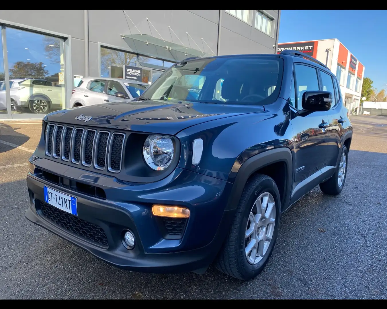 Jeep Renegade 1.5 turbo t4 mhev Limited 2wd 130cv dct Blauw - 1