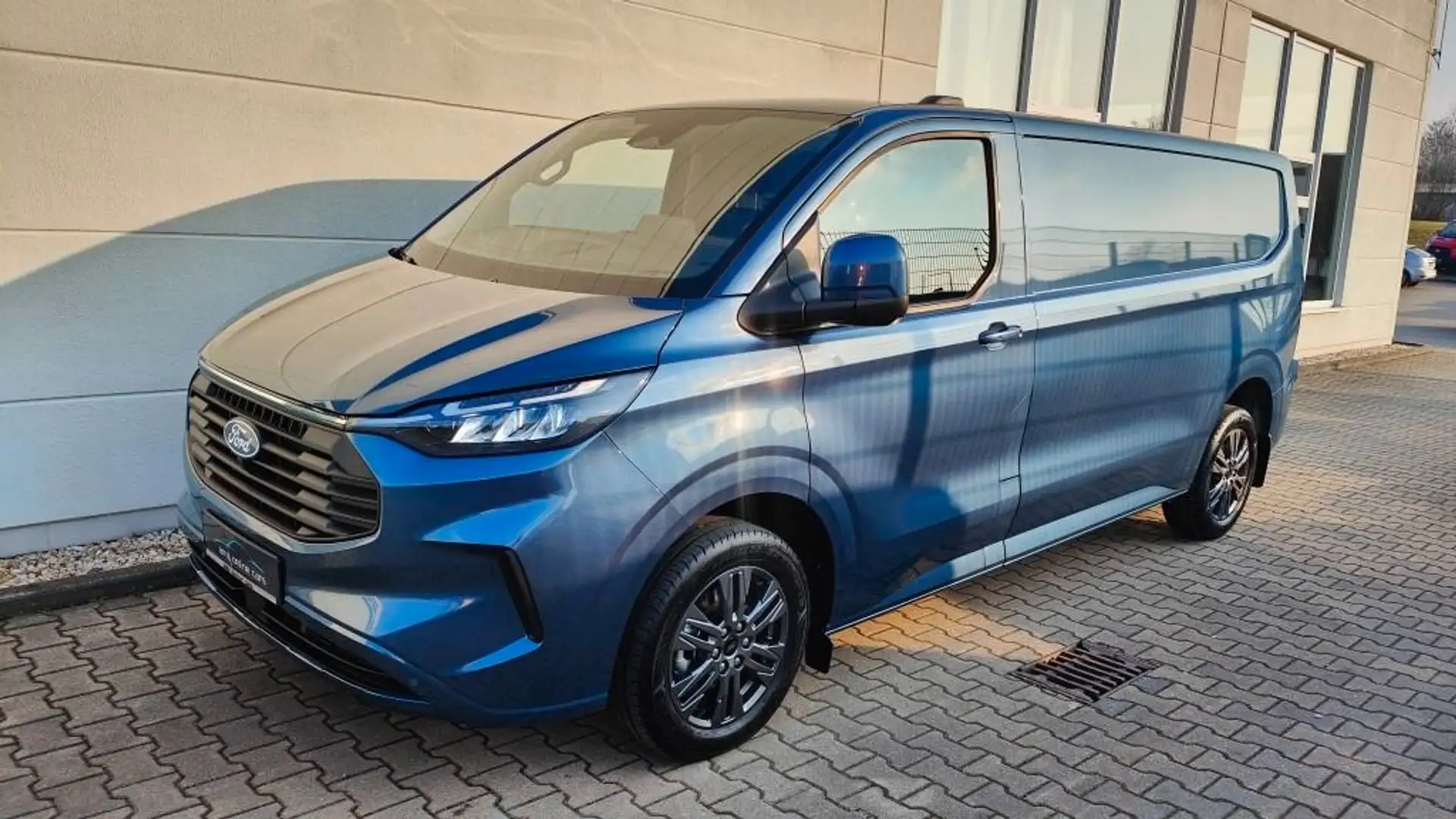 Ford Transit Custom Limited L2 Aut. AHK*LED*B&O*Keyle Blauw - 1