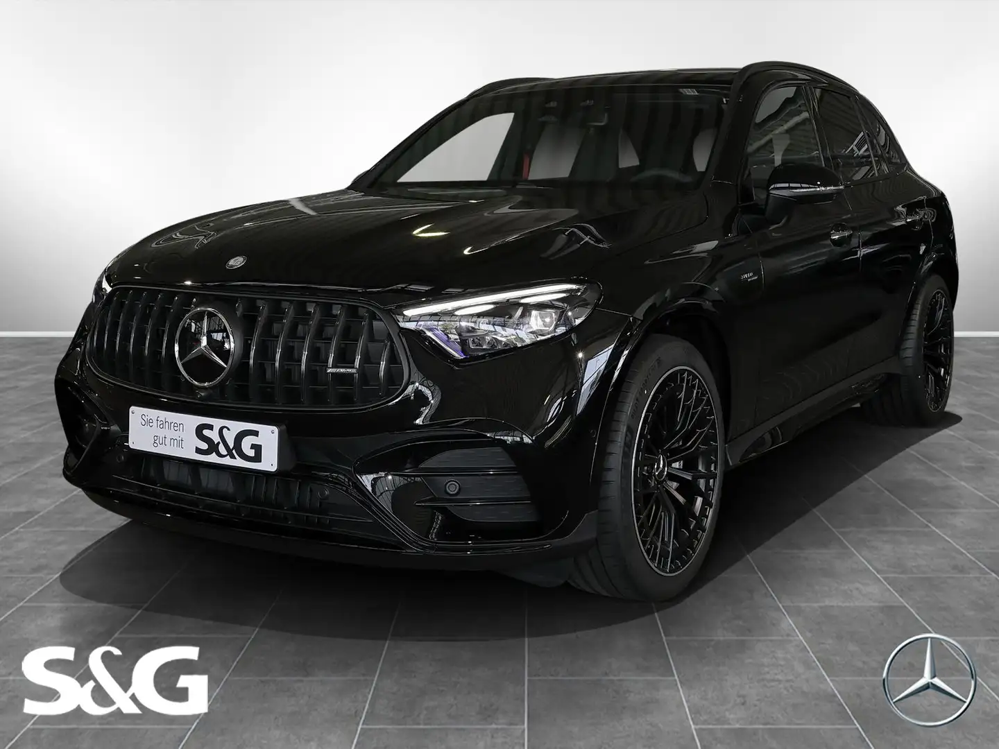 Mercedes-Benz GLC 43 AMG 4M AMG MBUX+360°+Pano+DIG-LED+Distron Schwarz - 1
