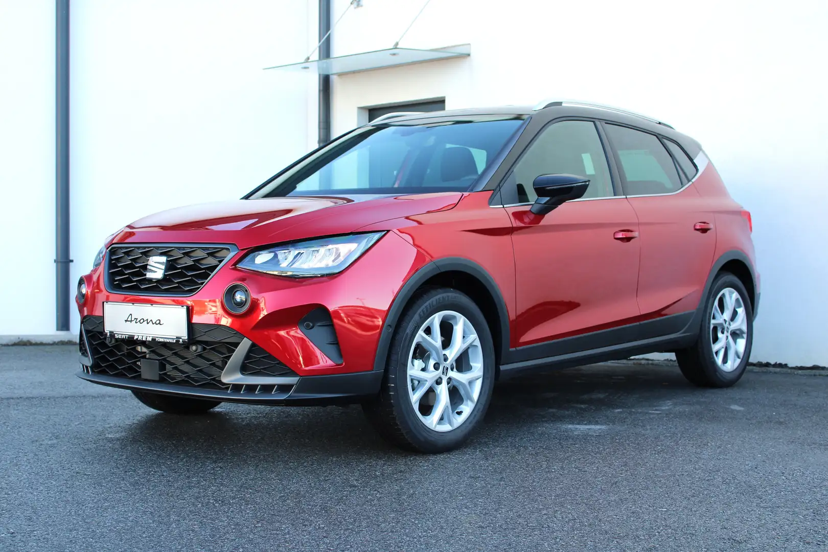 SEAT Arona FR 1,0 TSI mit perfekter Mehrausstattung! Rot - 2