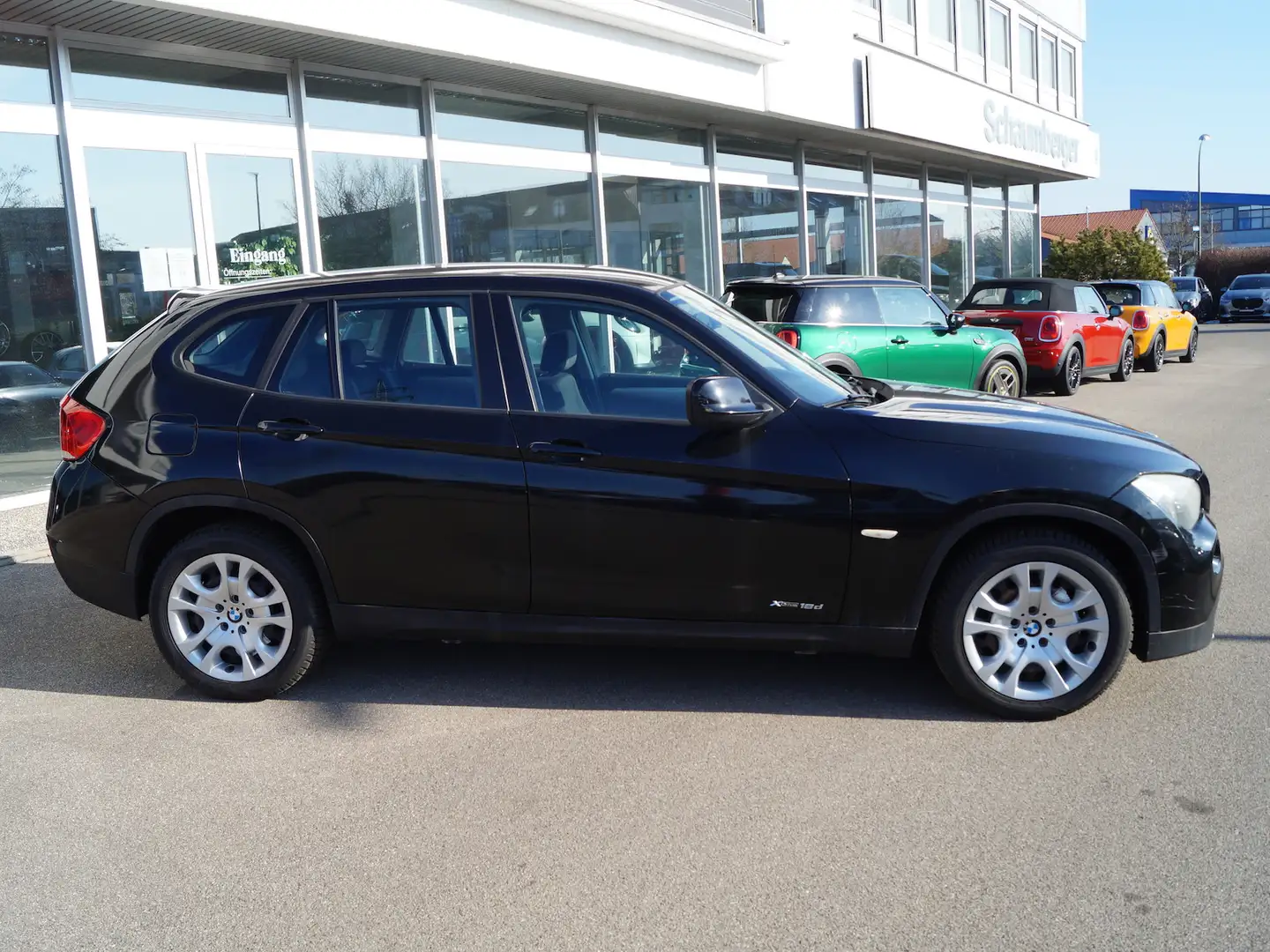 BMW X1 xDrive18d * angehender Motor-/Lagerschaden * Zwart - 2