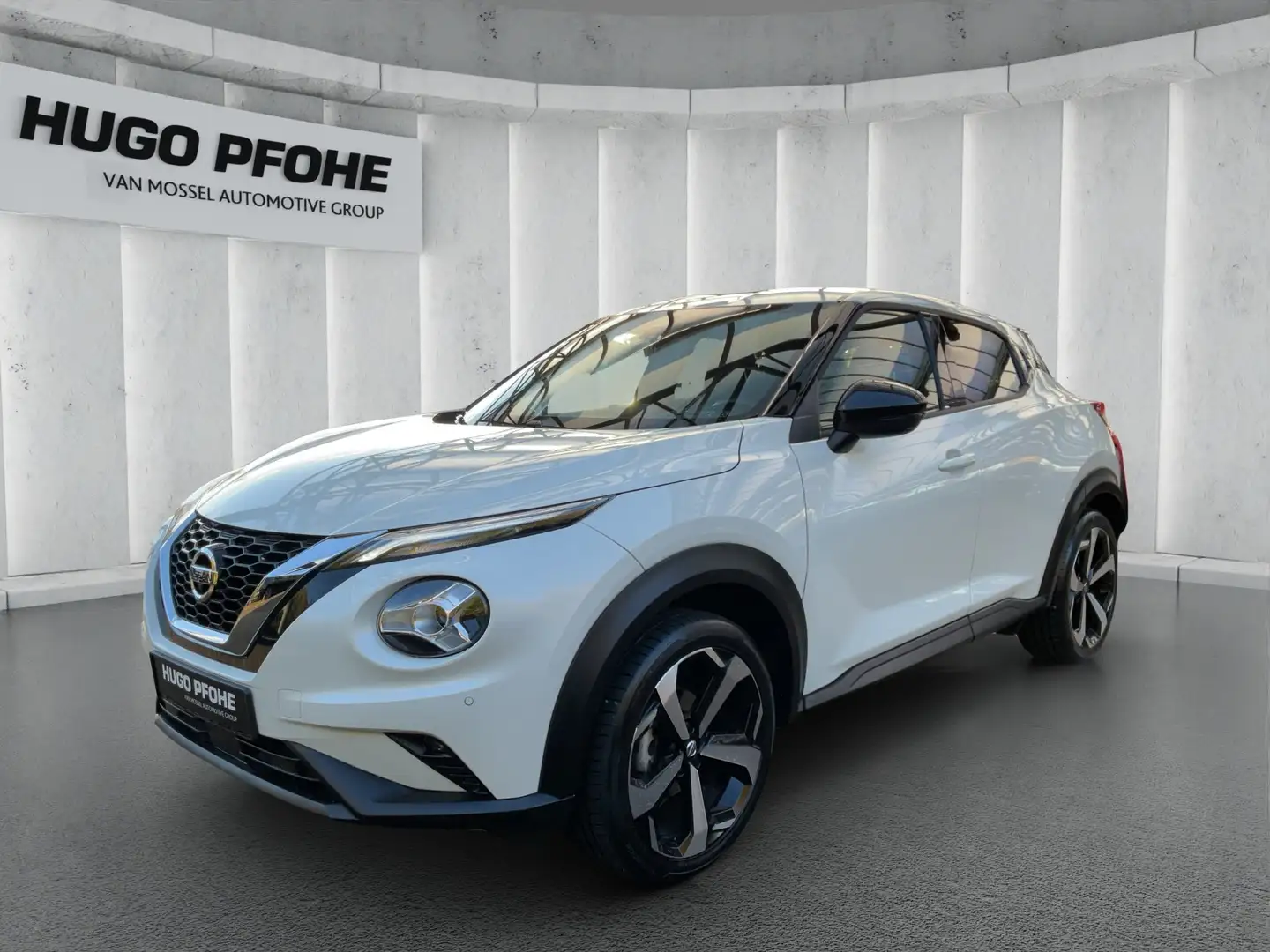Nissan Juke 1.0 DIG-T Tekna (Start/Stopp) (EURO 6d) Weiß - 1