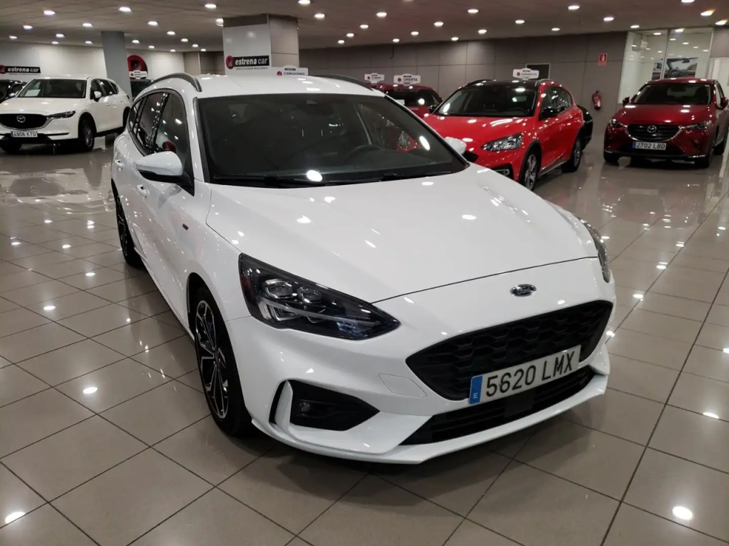 Ford Focus 1.0 ECOBOOST MHEV 92KW ST-LINE 125 5P Blanco - 2