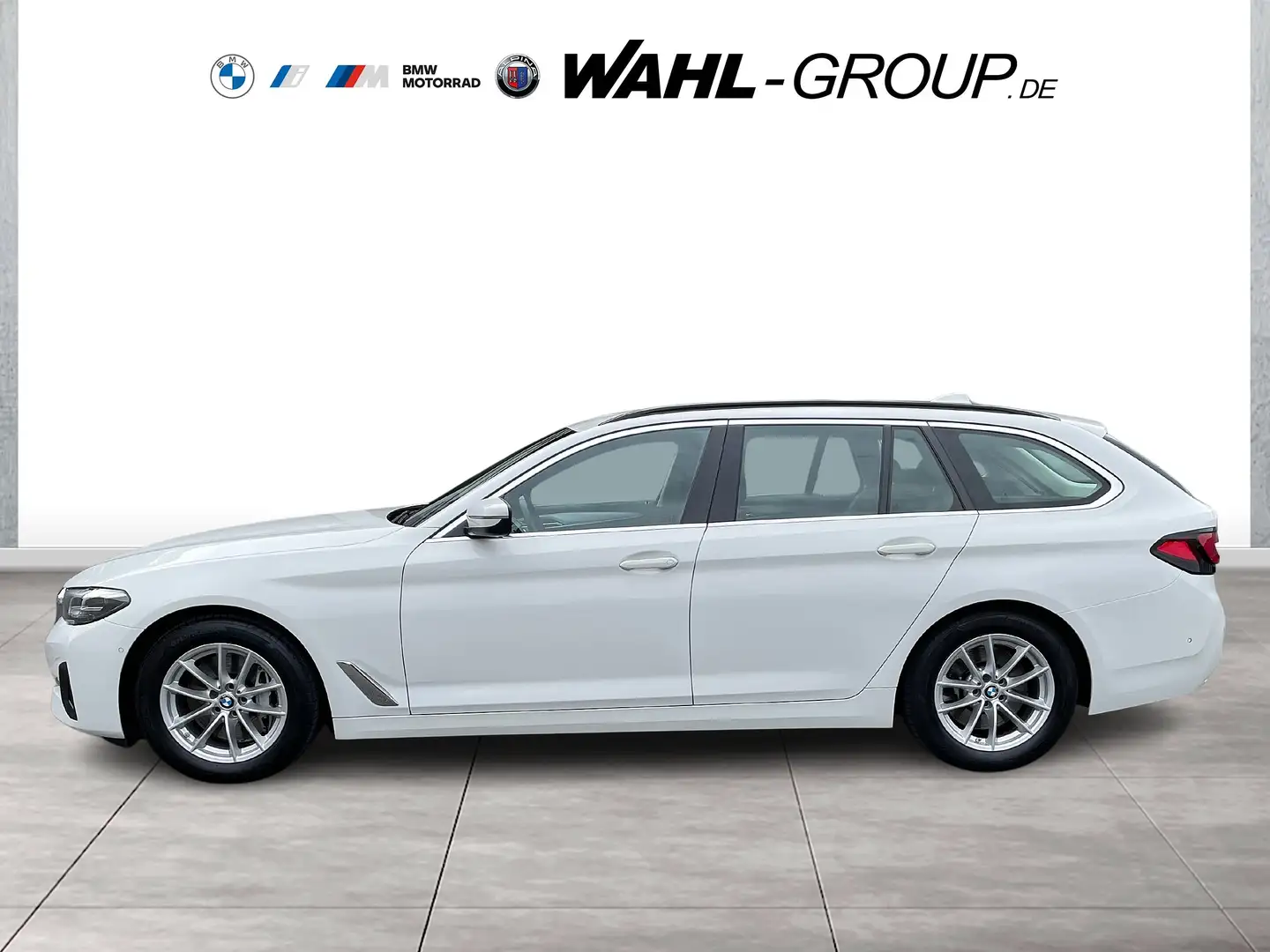 BMW 530 d TOURING HEAD-UP DAB MEMORY AMBIENTE ALU 17" Blanc - 2