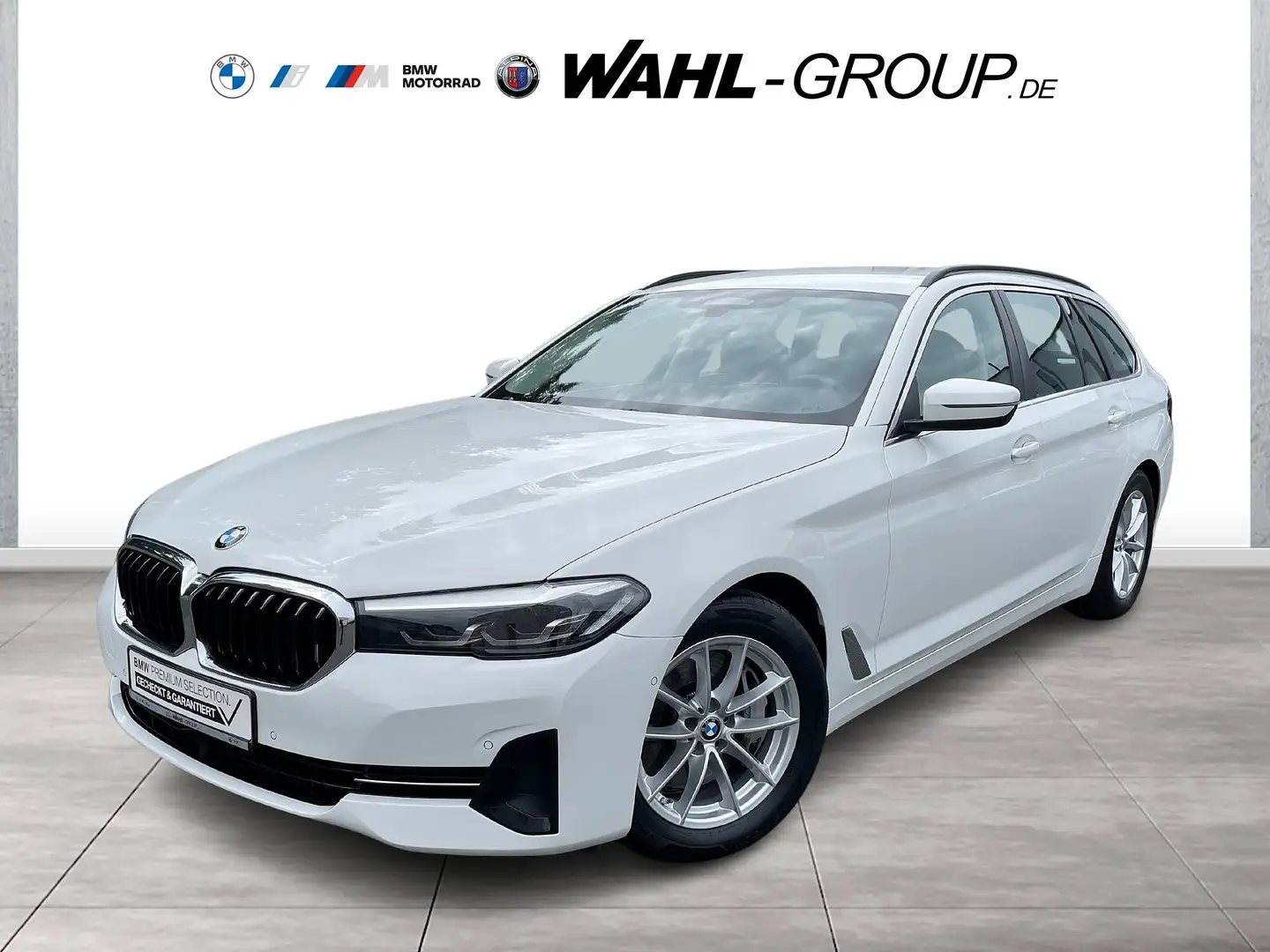 BMW 530 d TOURING HEAD-UP DAB MEMORY AMBIENTE ALU 17" Blanc - 1