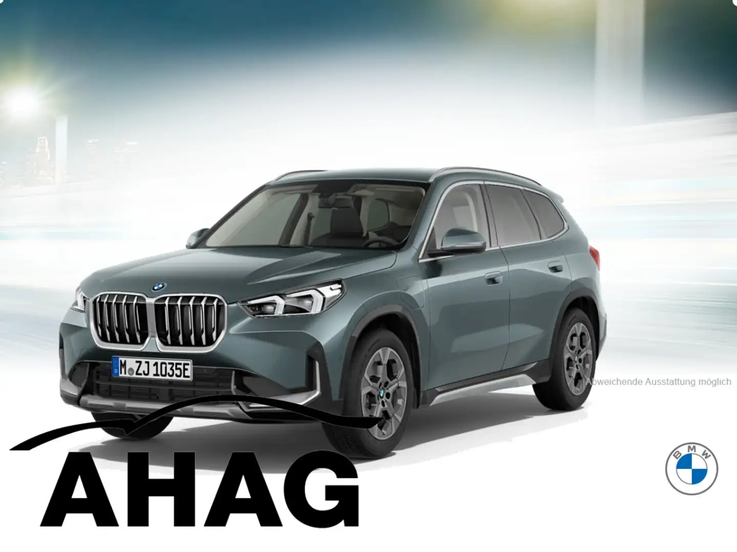 BMW X1 xDrive25e Steptronic AHK Komfortzugang Grün - 2