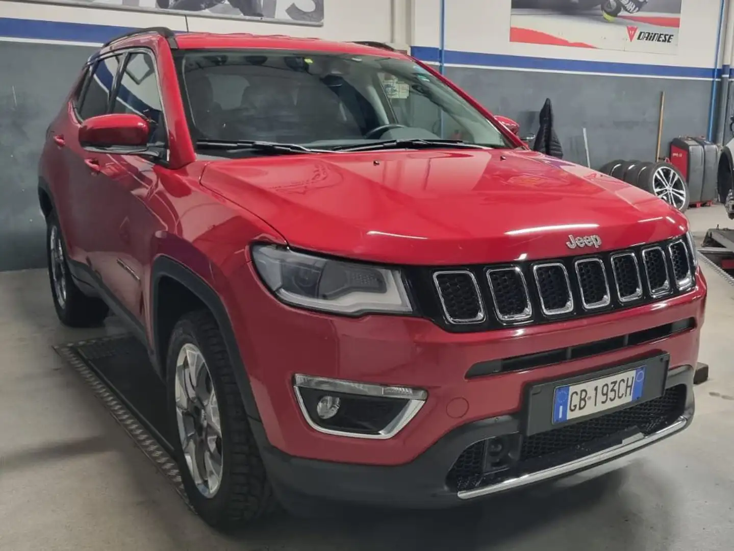 Jeep Compass Compass 2.0 mjt Limited 4wd 140cv auto my19 Rouge - 1