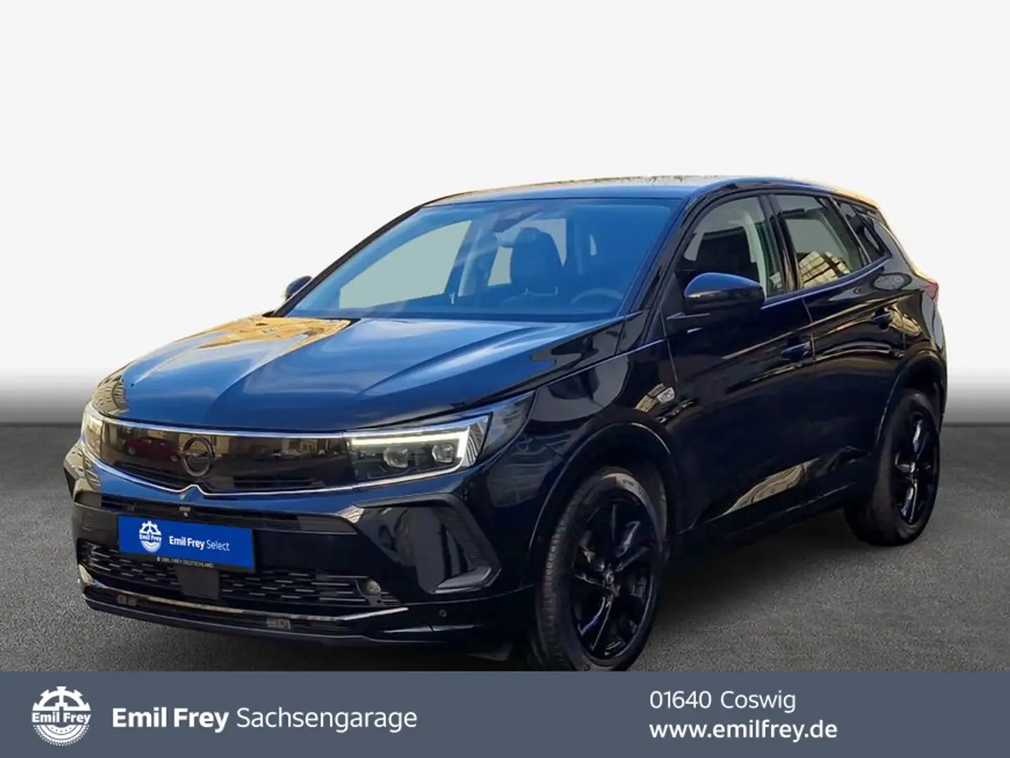 Opel Grandland Grandland 1.2 DI Hybrid 48 V Schwarz - 1