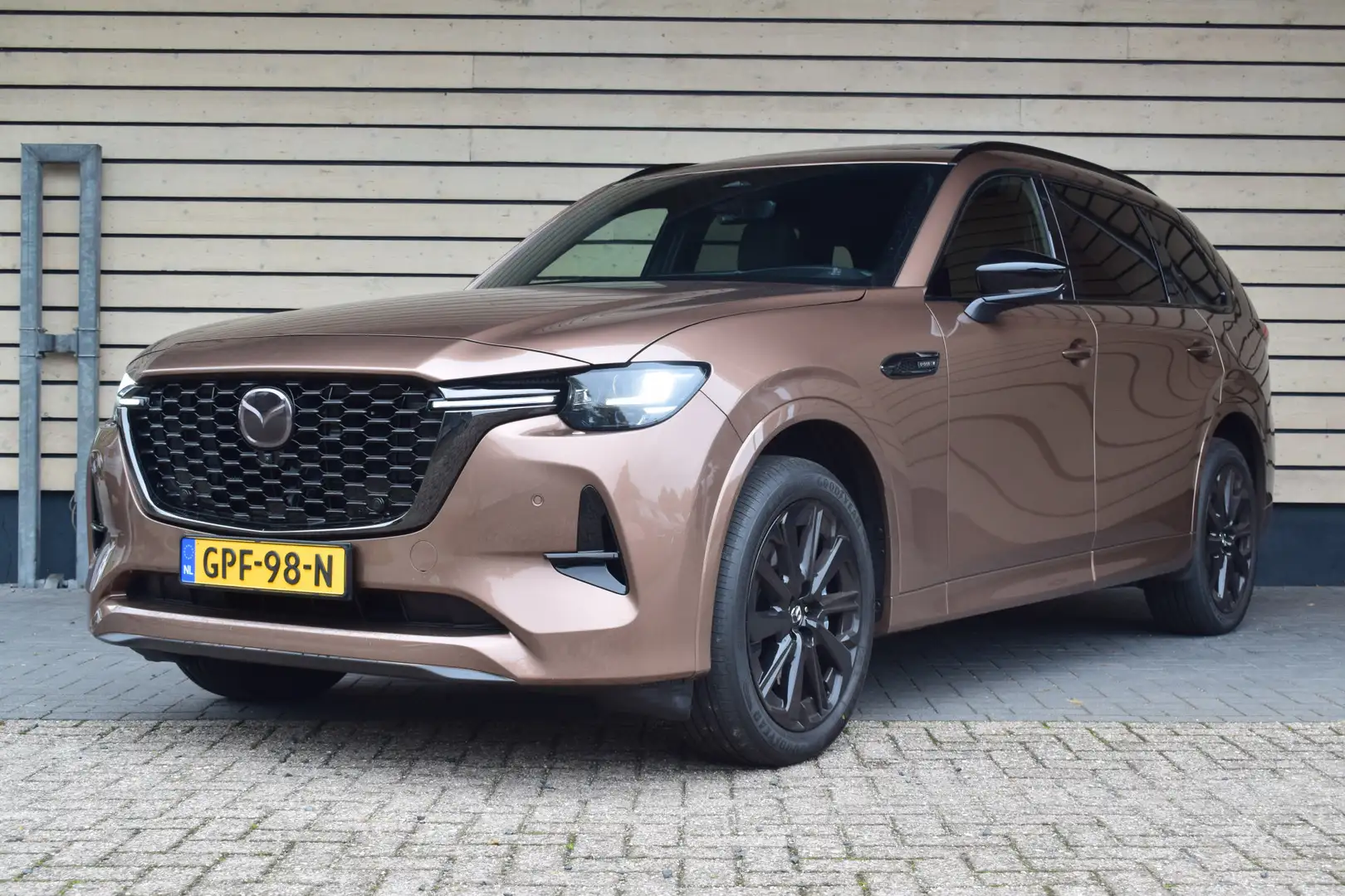 Mazda CX-80 2.5 e-SkyActiv PHEV Homura Plus - 7p - Black Editi Bruin - 2