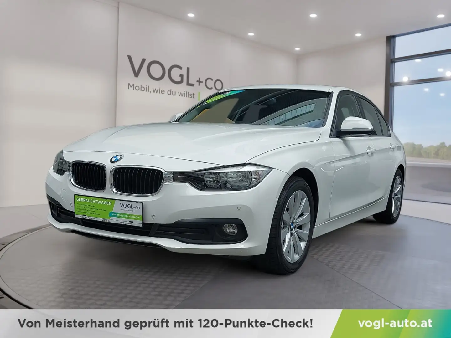 BMW 318 318d (F30) Advantage Aut. Blanco - 1