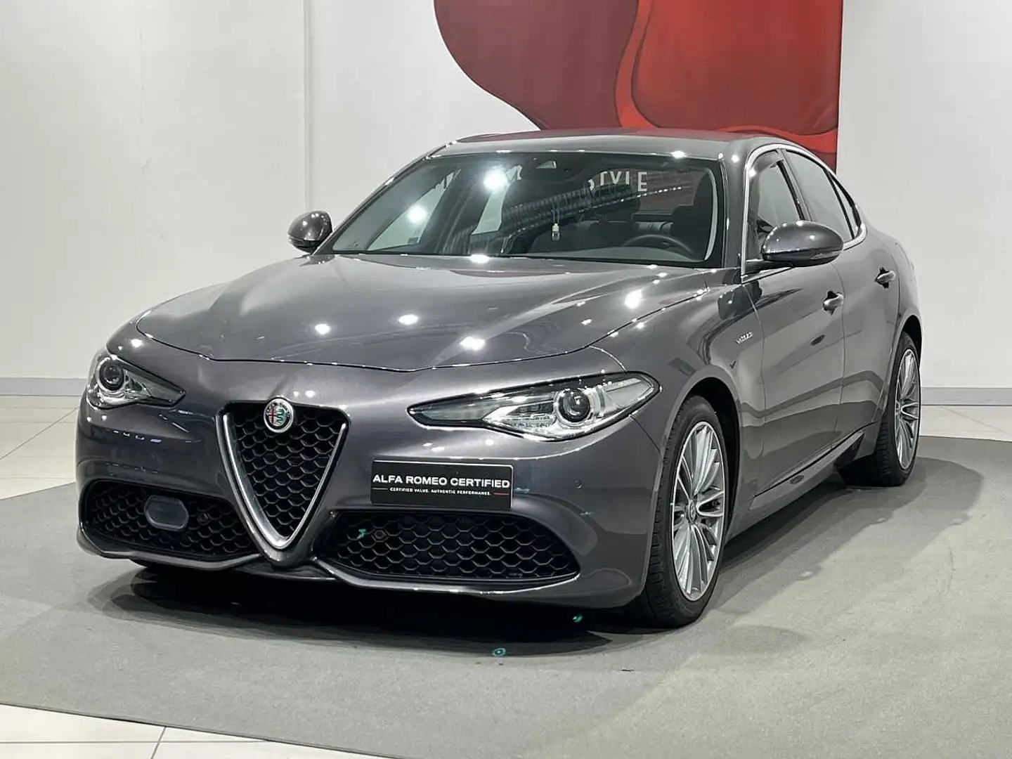 Alfa Romeo Giulia 2.2 Turbodiesel 210 CV AT8 AWD Q4 Veloce Grigio - 1