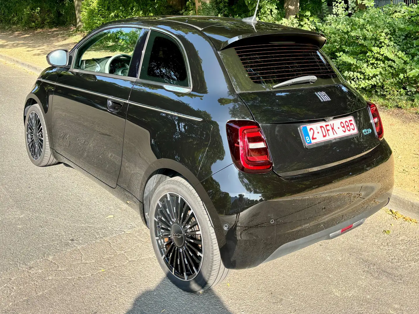 Fiat 500 e-500 42 kWh La Prima 3+1 . Zwart - 2