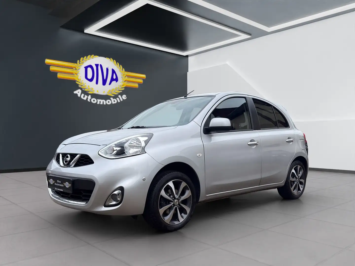 Nissan Micra N-Tec 1.Hand Argent - 1