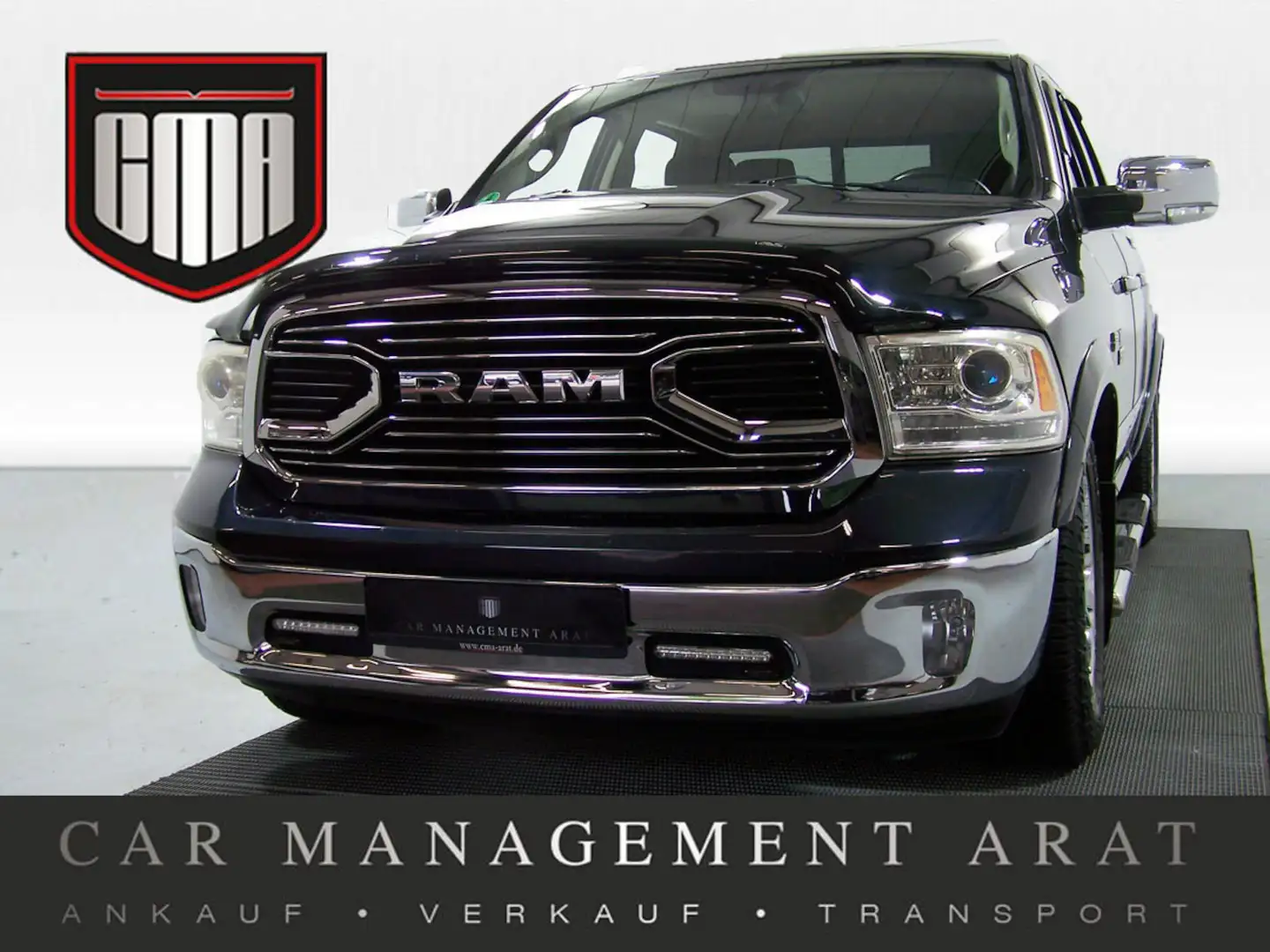 Dodge RAM 1500 5.7 HEMI LARAMIE 4x4 PRINS LUFT+NAV+KAM Schwarz - 1