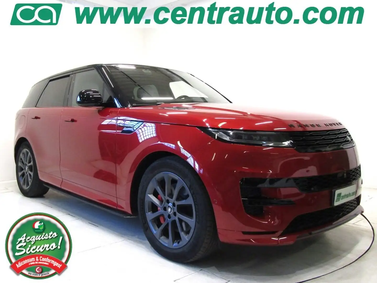 Land Rover Range Rover Sport 3.0D l6 Dynamic HSE mhev*TETTO APRI.*GANCIO TRAINO Rouge - 1