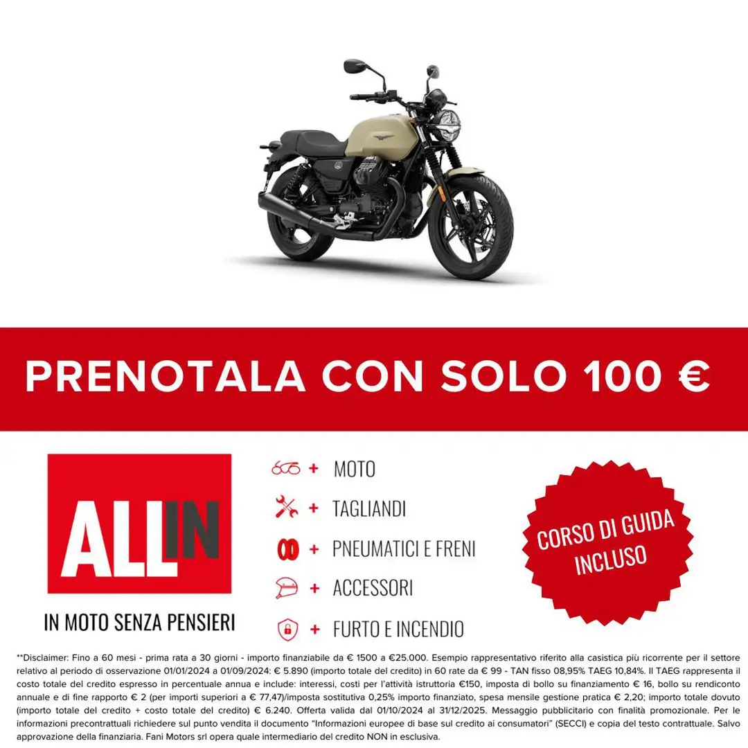 Moto Guzzi V 7 MY 2026 Beige - 2