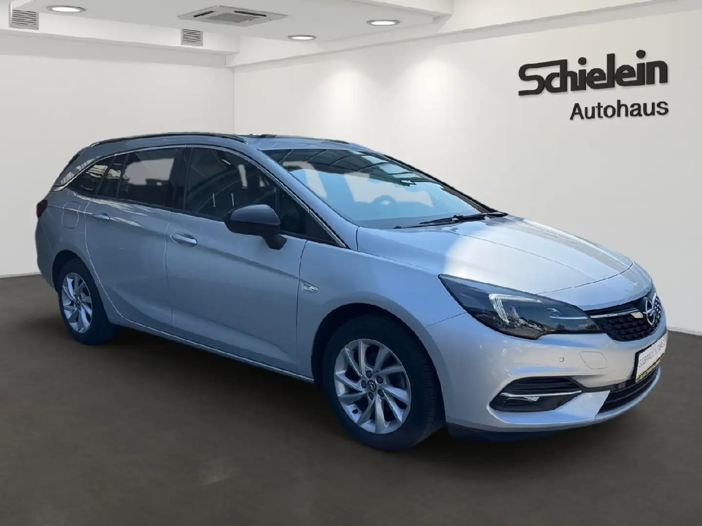 Opel Astra 1.5 Diesel 122PS Elegance *AUT* Grijs - 2