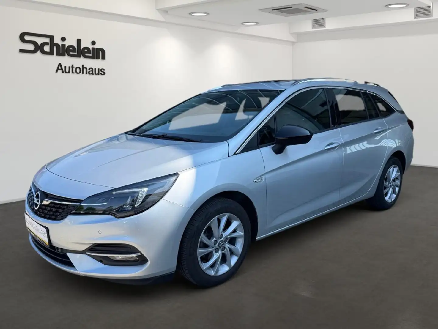 Opel Astra 1.5 Diesel 122PS Elegance *AUT* Grijs - 1