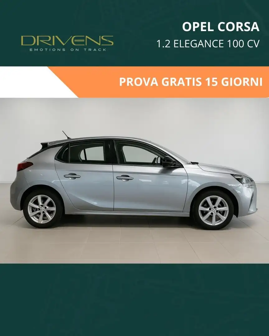 Opel Corsa Corsa 1.2 100 CV Elegance Grigio - 1
